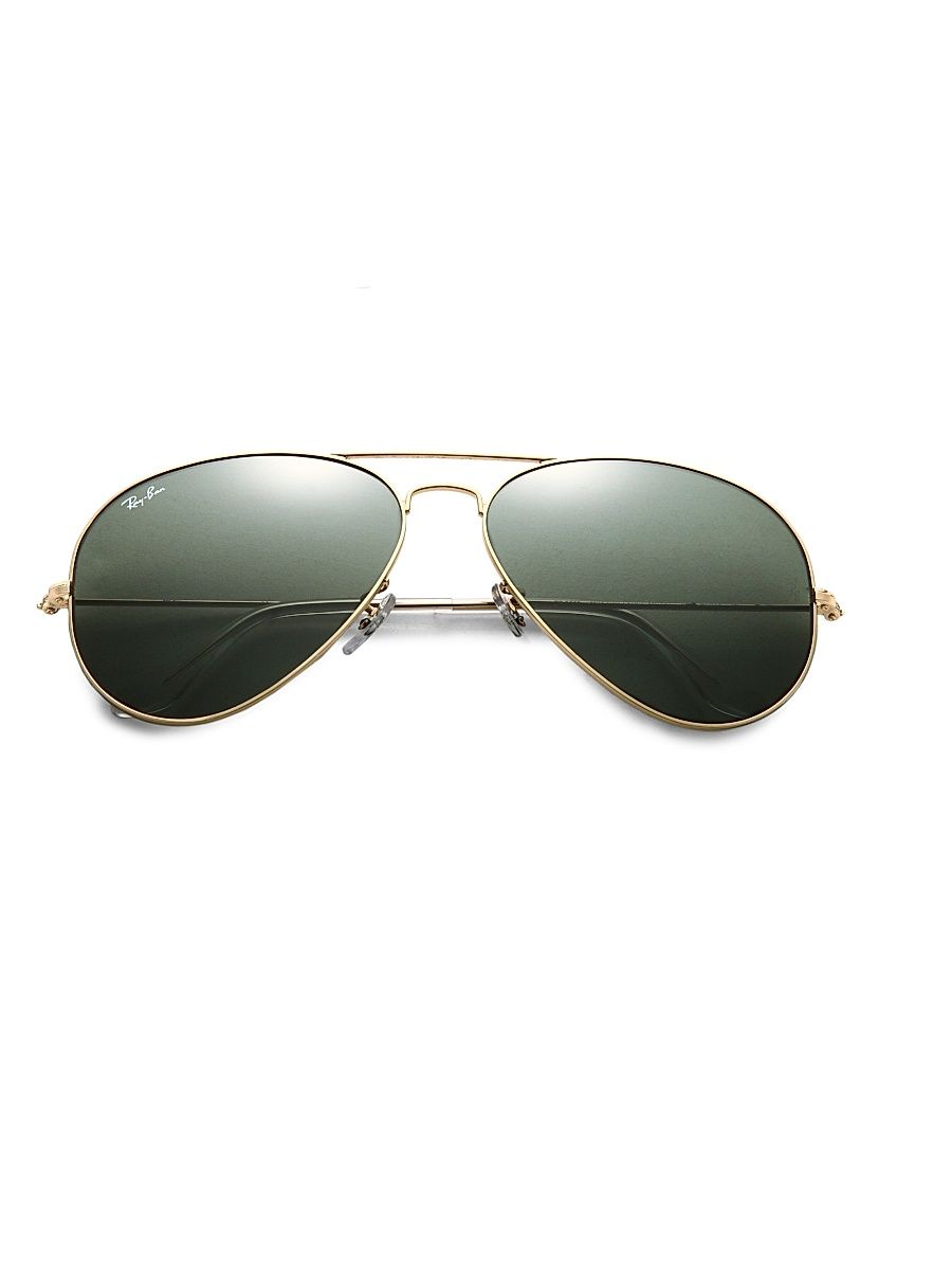 Men's RB3025 62MM Original Aviator Sunglasses - Gold
