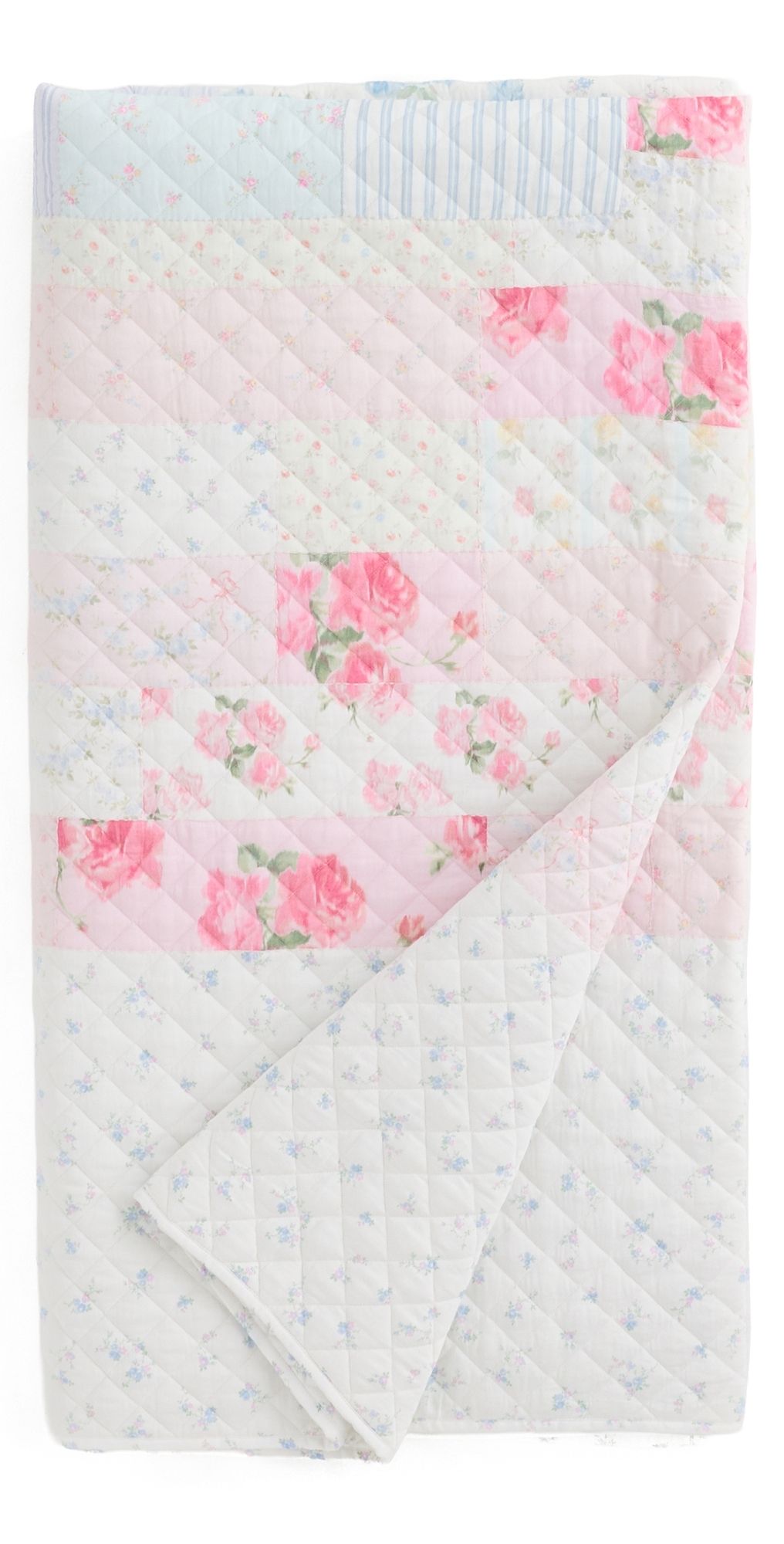 LoveShackFancy American Flag Quilt Americana Patchwork One Size