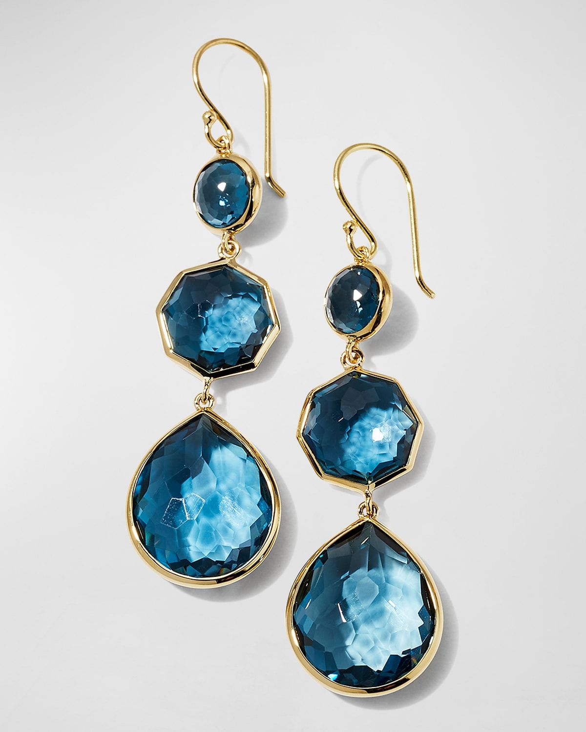 Small Crazy 8 & apos;s Earrings in 18K Gold