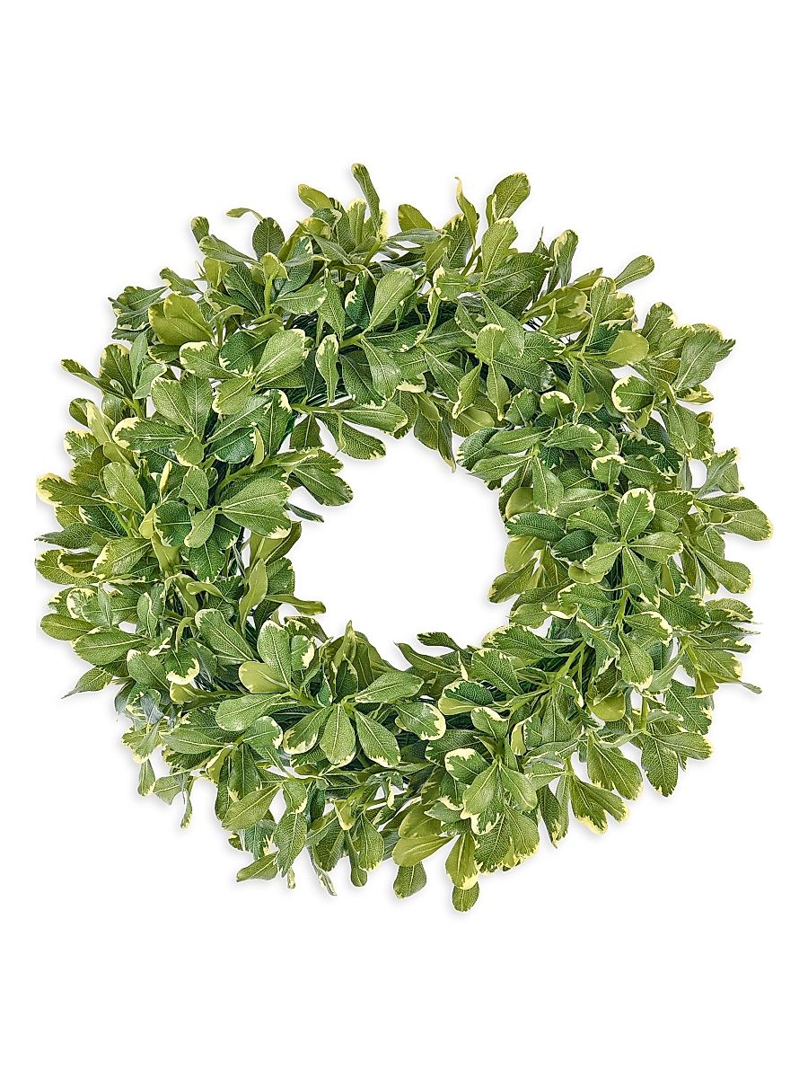 Everyday Newness Refresh Pittosporum Spray Wreath - Green