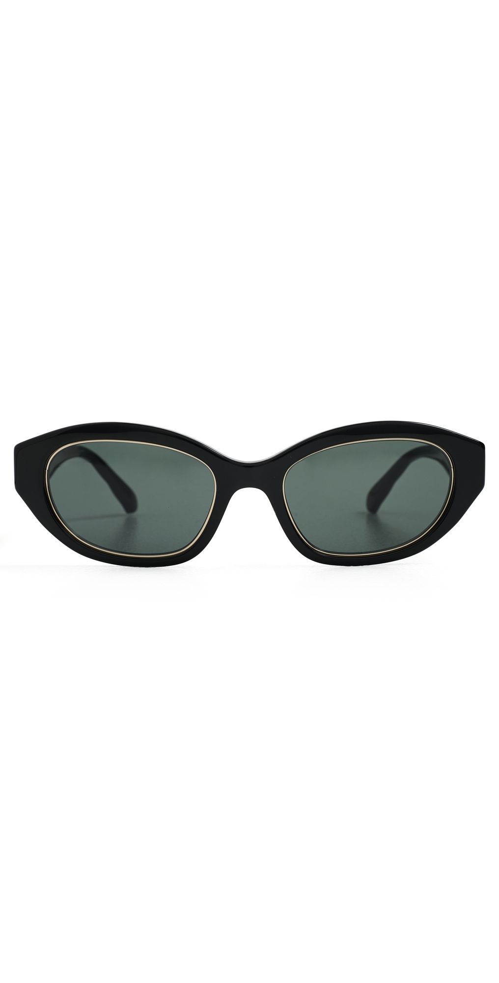 Tory Burch Kira Irregular Sunglasses Black One Size