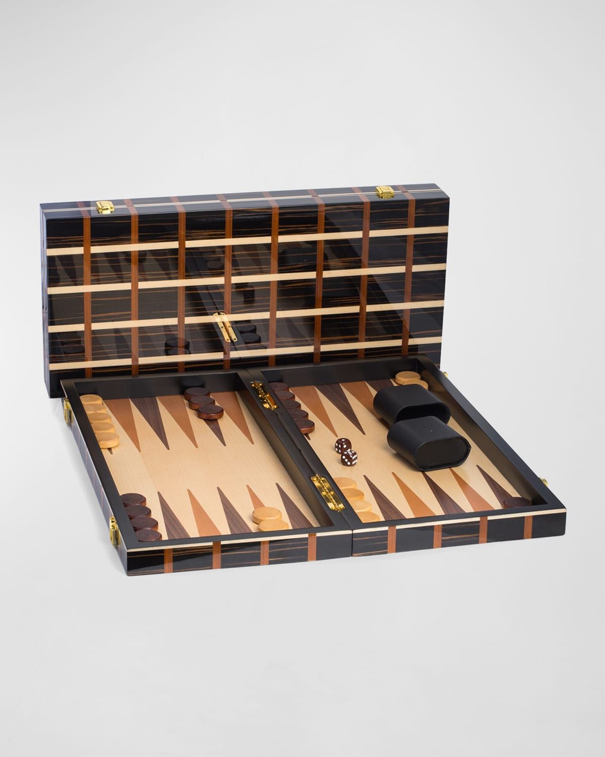 Art Deco Travel Backgammon Set