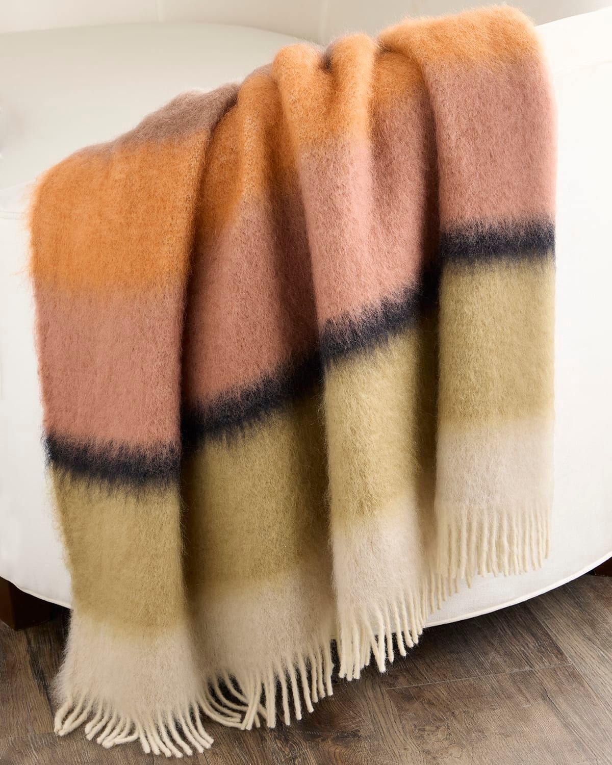 Serenity Mohair & Wool Throw, 51" x 79"