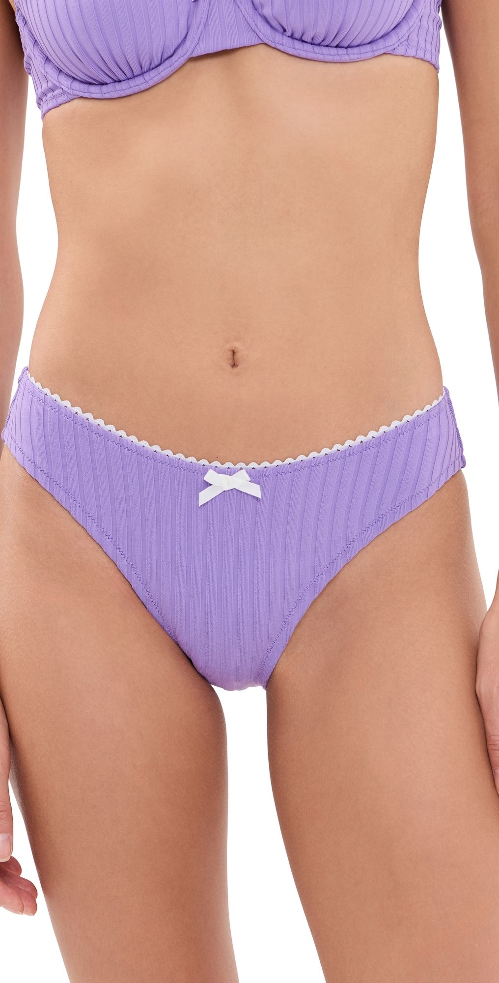 Solid & Striped The Daphne Bikini Bottoms Ultra Violet S