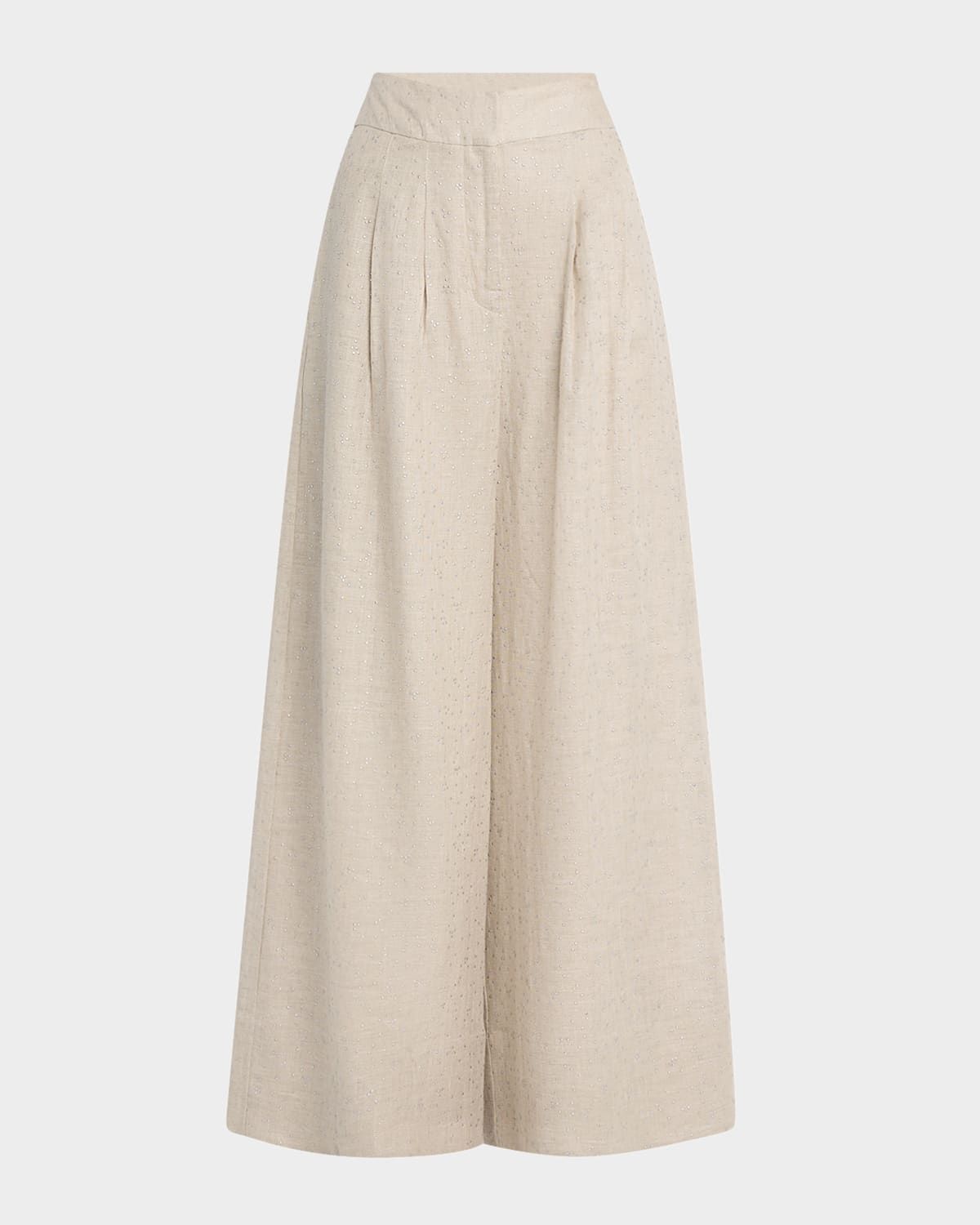Logan 2.0 Embellished Wide-Leg Pants