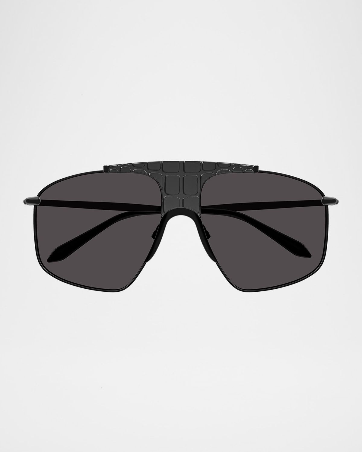 99mm Metal Aviator Sunglasses