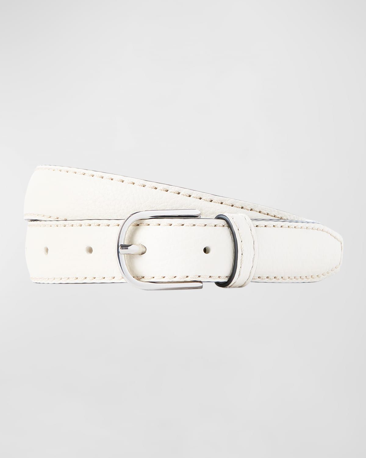 Slim Trouser Leather Belt