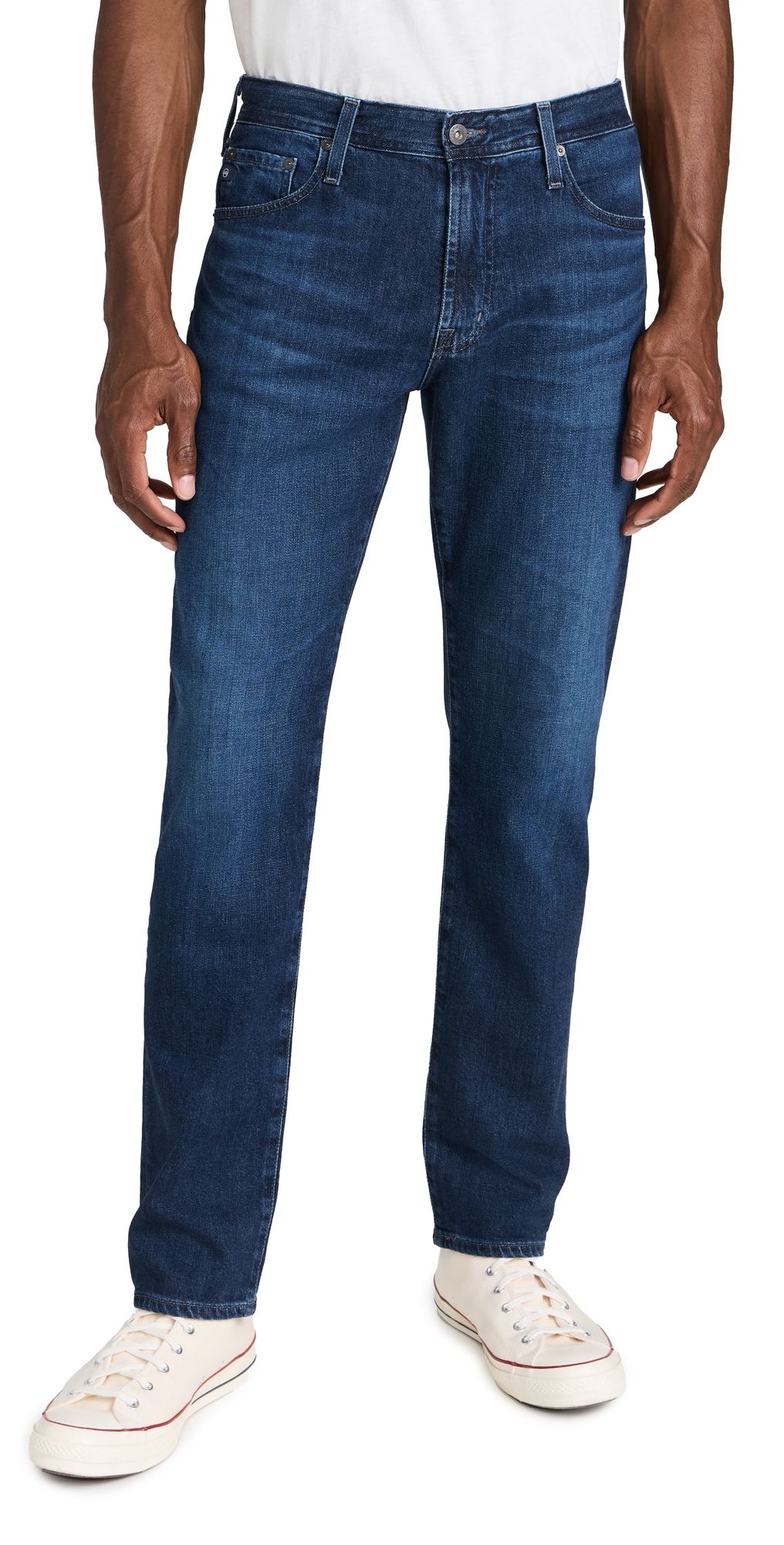 AG Everett Slim Straight Jeans 32 Crusade 33