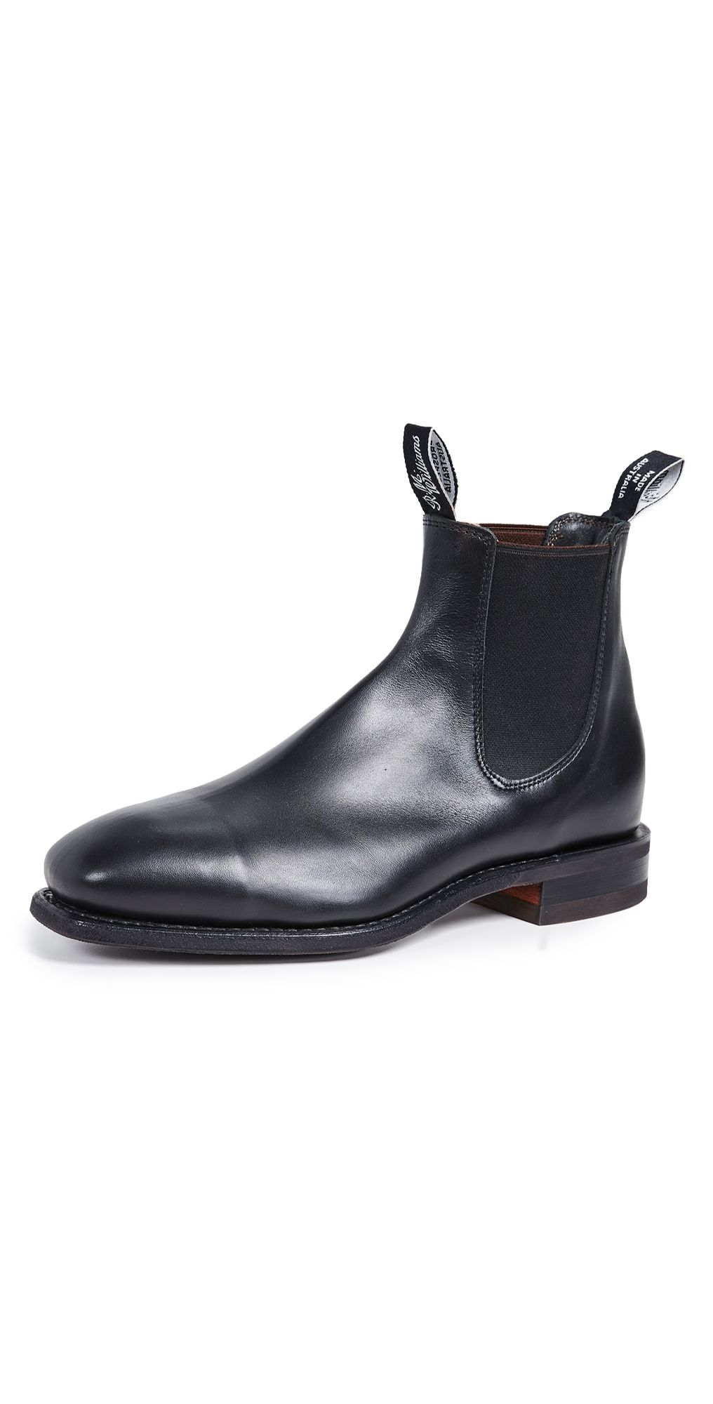 R. M. Williams Comfort RM Leather Chelsea Boots Black 5