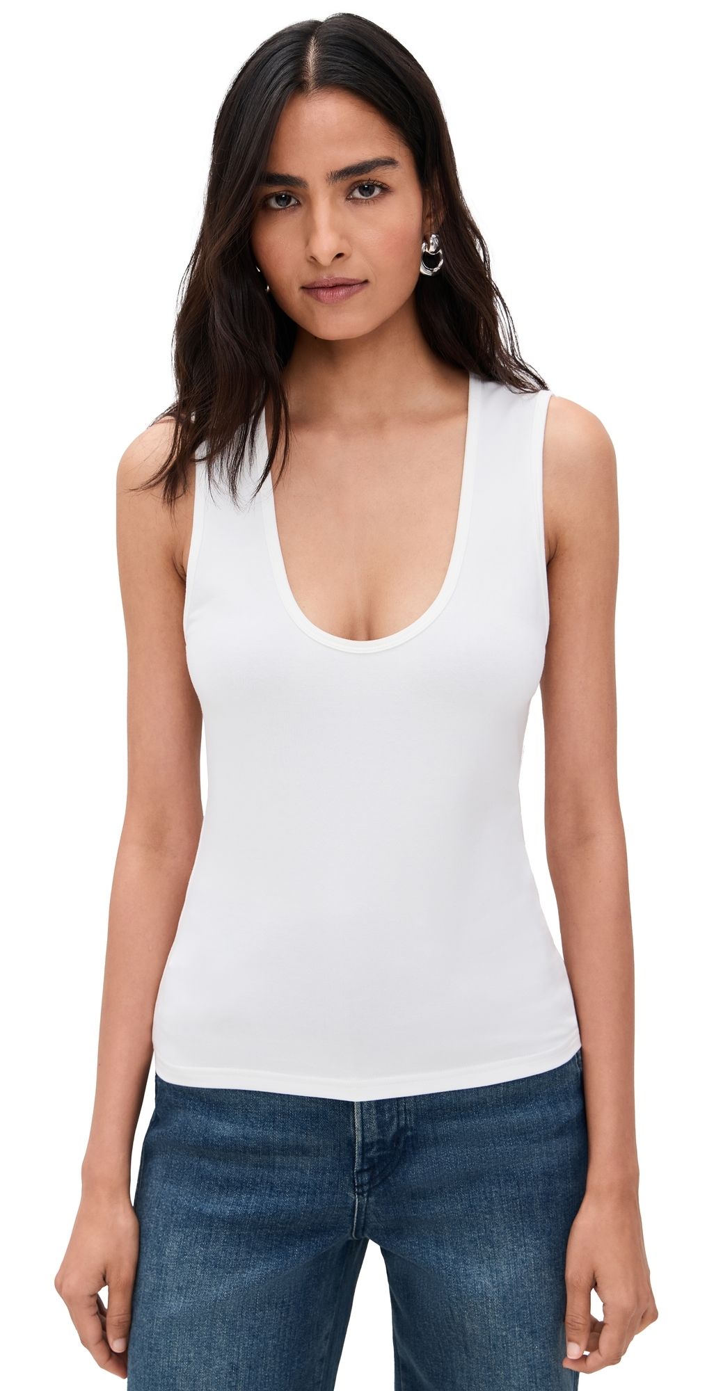 Apiece Apart Uri Low-Cut Tank Cream S