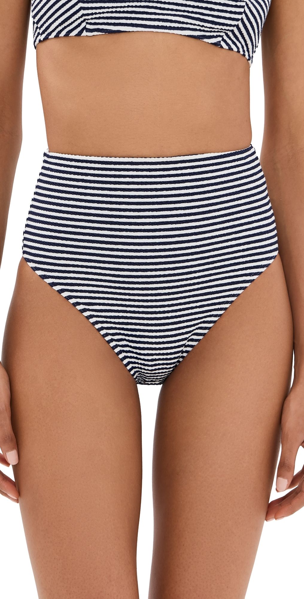 Tanya Taylor Seamless Kaia Bottoms Maritime Blue/Cream Multi XL