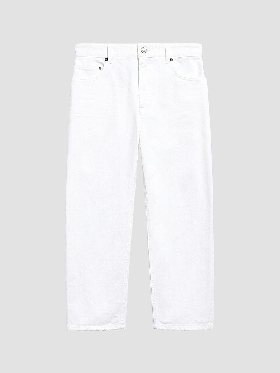 Balenciaga Women's Jackie Capri - White - Size 31