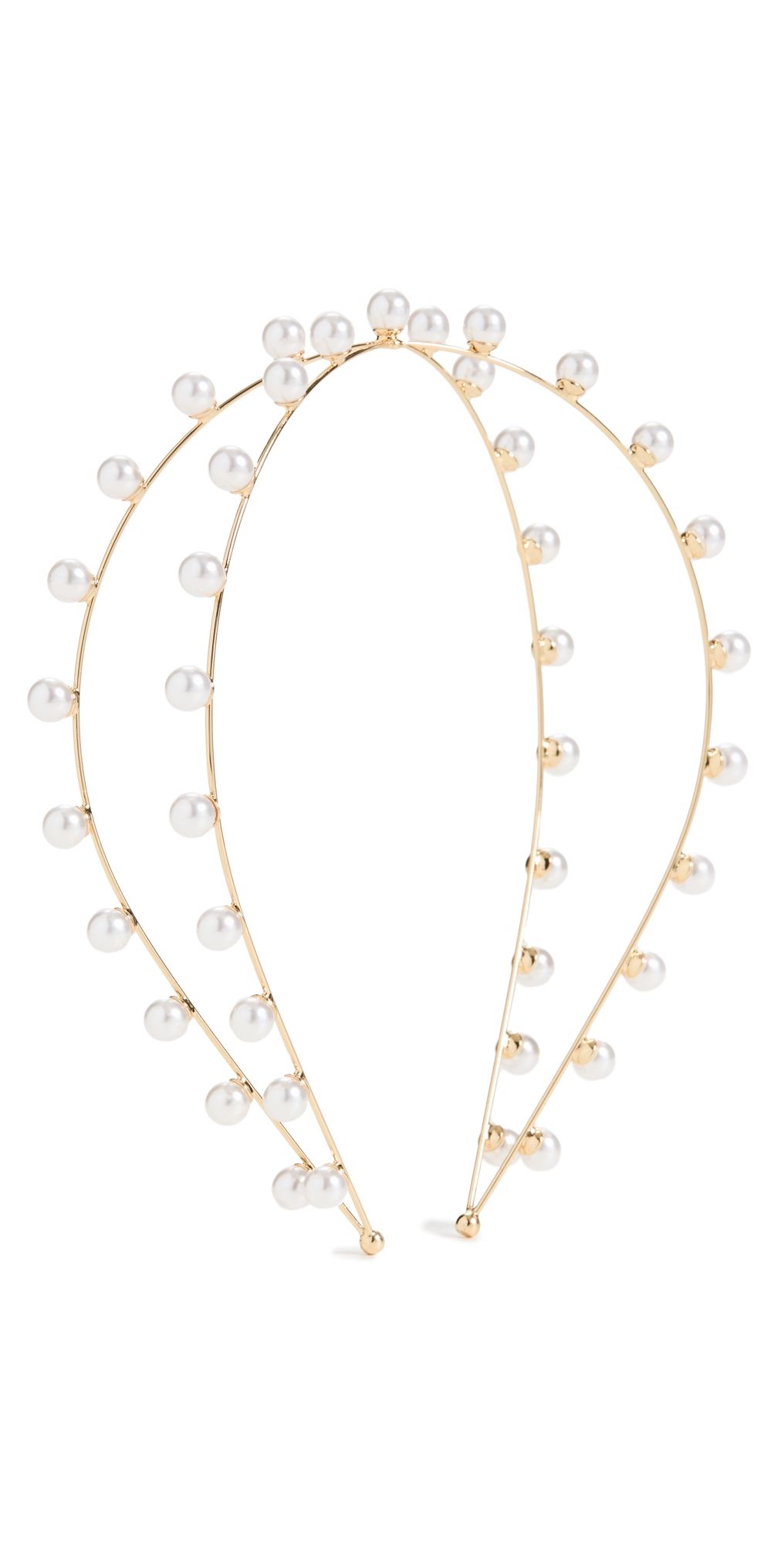 LELET NY Exes Pearl Headband Pearl One Size