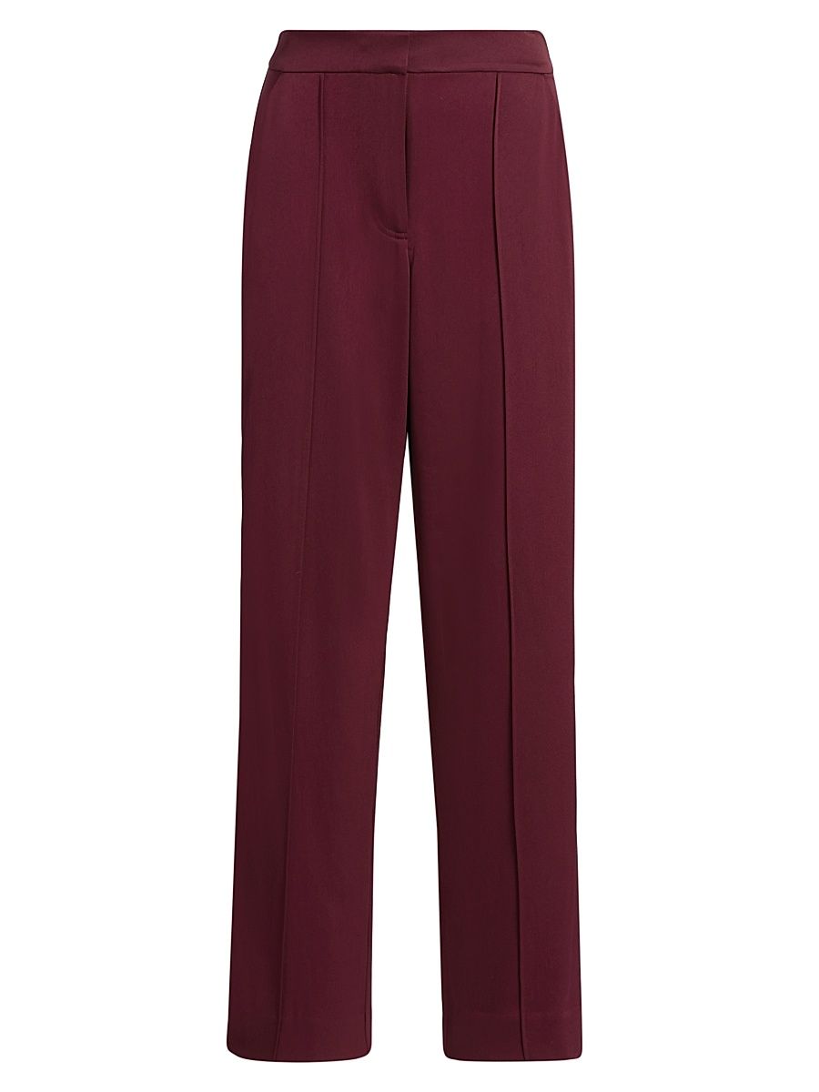 Women's Kyra Wide-Leg Pants - Cranberry - Size 6