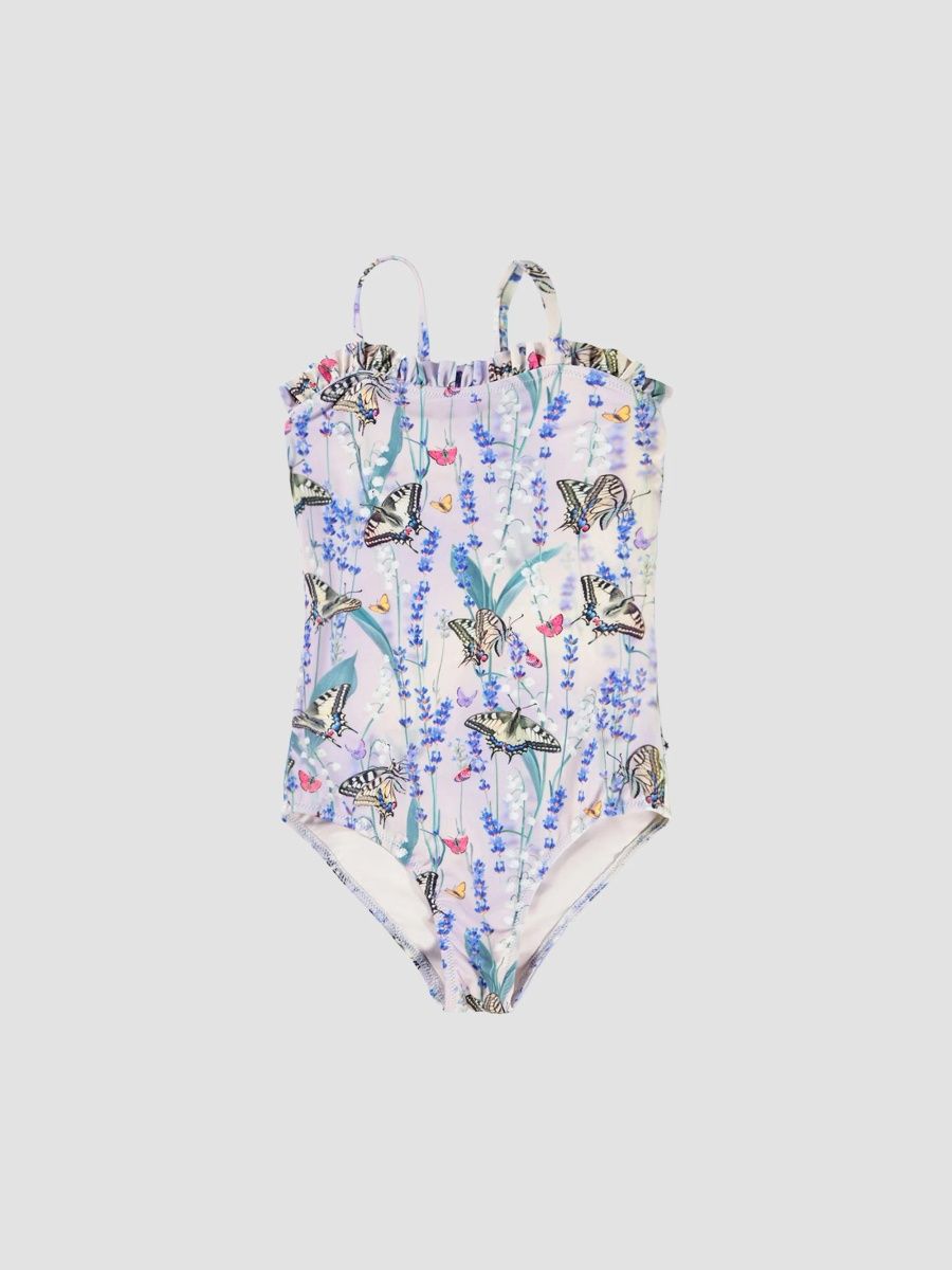Molo Girl's Little Girl's & Girl's Nakia One-Piece Swimsuit - Lavender - Size 6