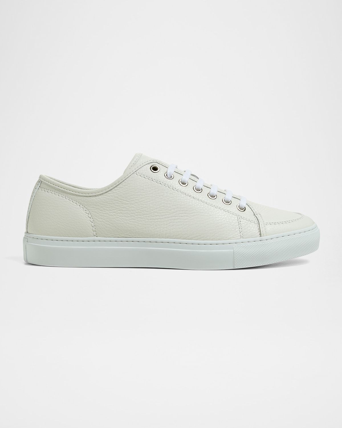 Men & apos;s Leather Low-Top Sneakers