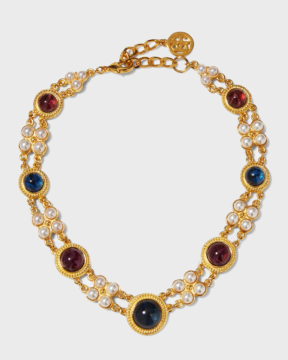 Byzantine Bezel Necklace