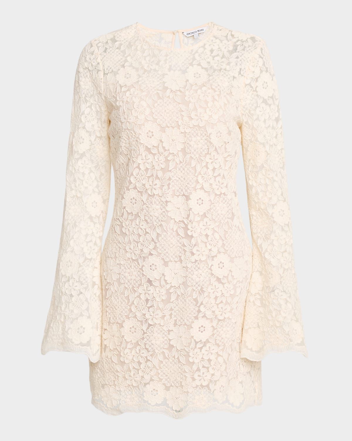 Teresia Floral Lace A-Line Minidress