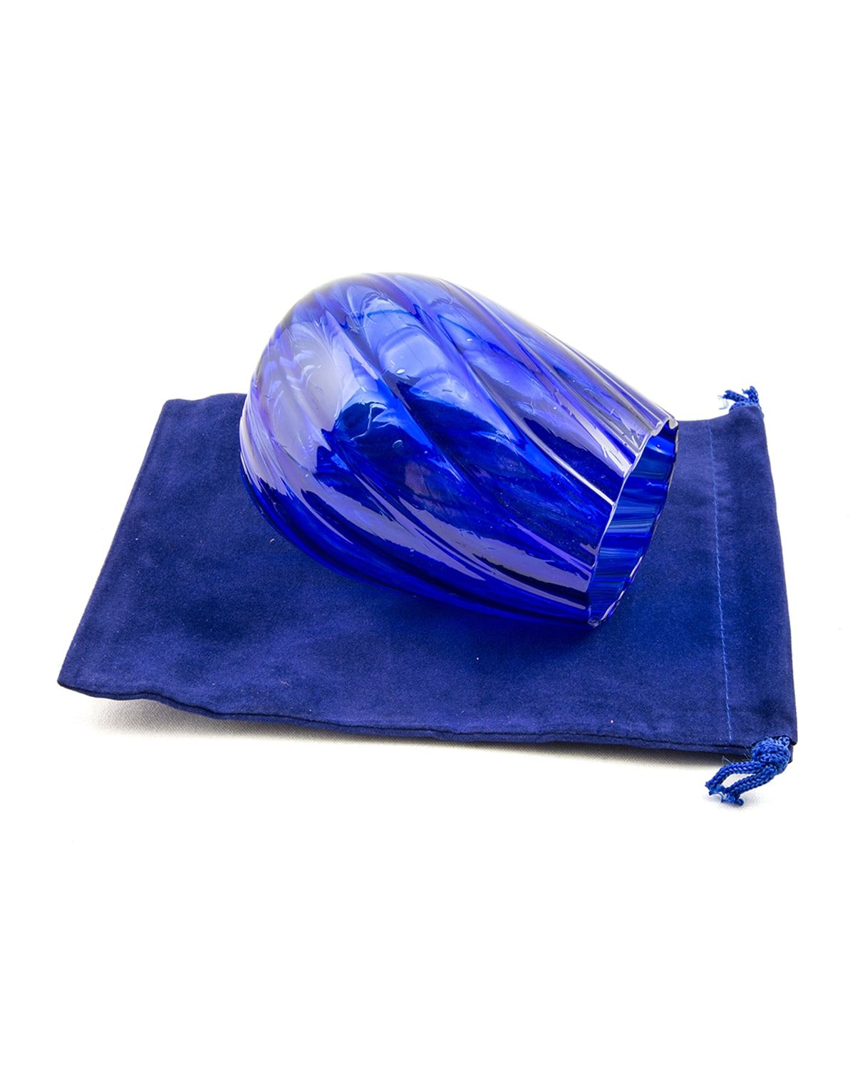 Hand-Blown Smash Glass by Baigelman Glass