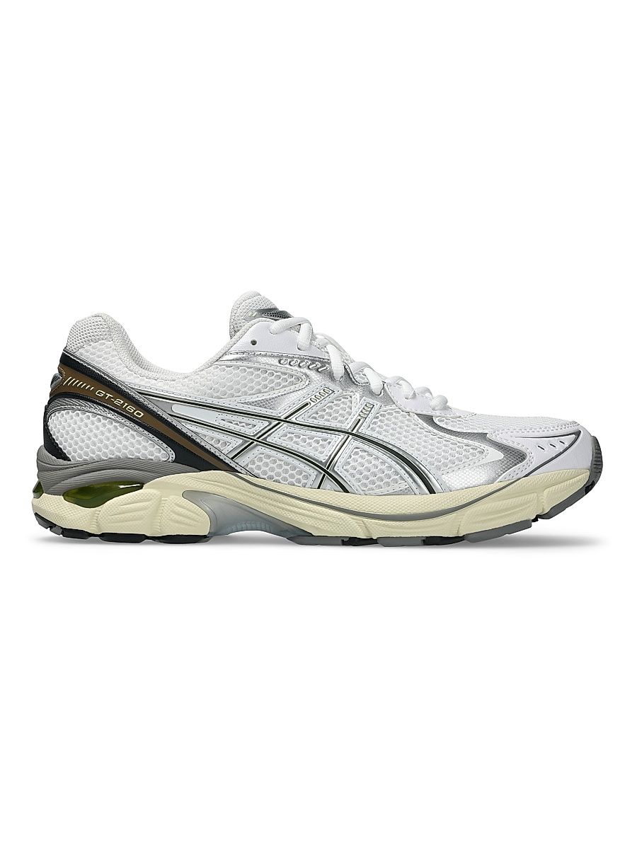 GT-2160 Unisex Running Sneakers - White Soft Yellow - Size 5