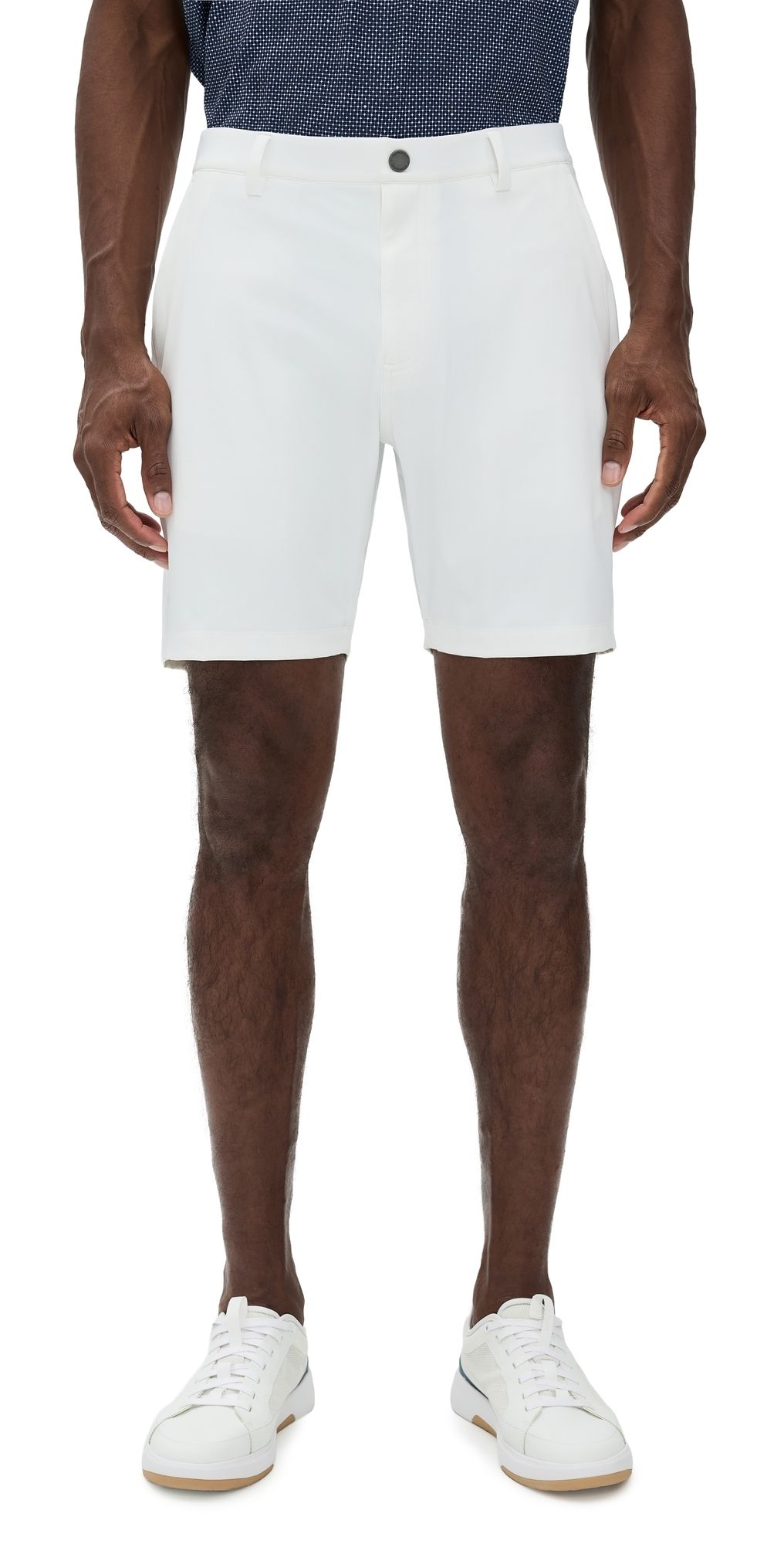 Redvanly Varick Pull On Shorts 7.5 Bright White L