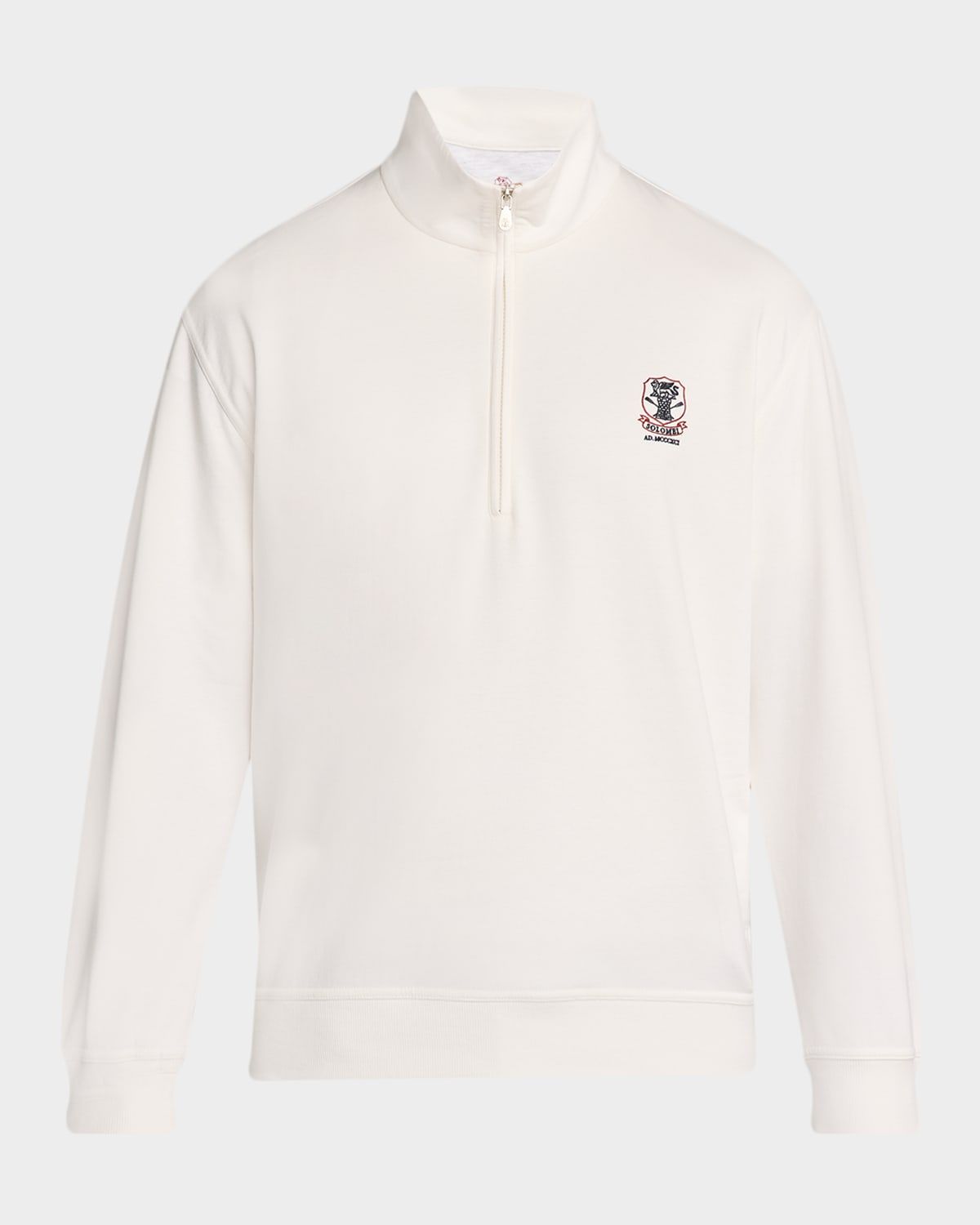 Men & apos;s Cotton-Blend Quarter-Zip Sweatshirt
