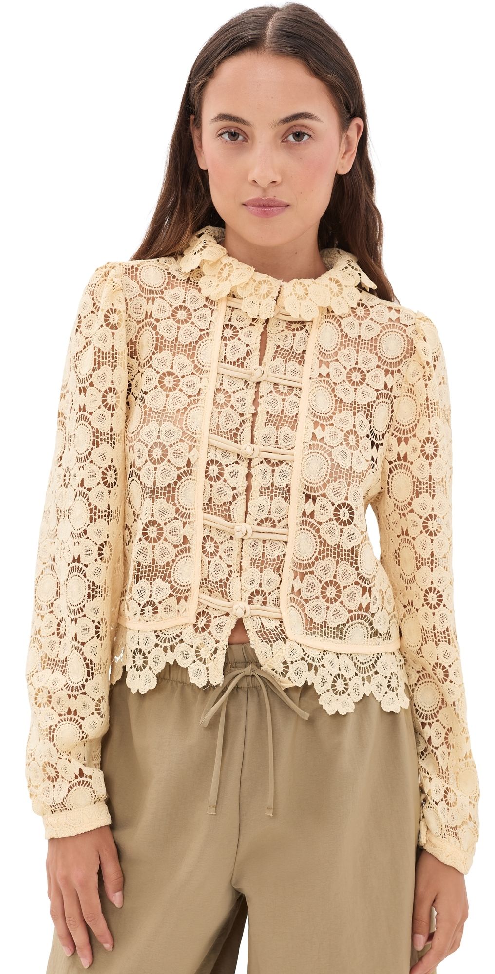 Lioness Overtime Blouse Camel L