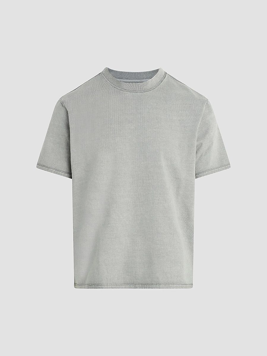 Hudson Jeans Men's Heavy Weight Crewneck T-Shirt - Lead - Size XXL