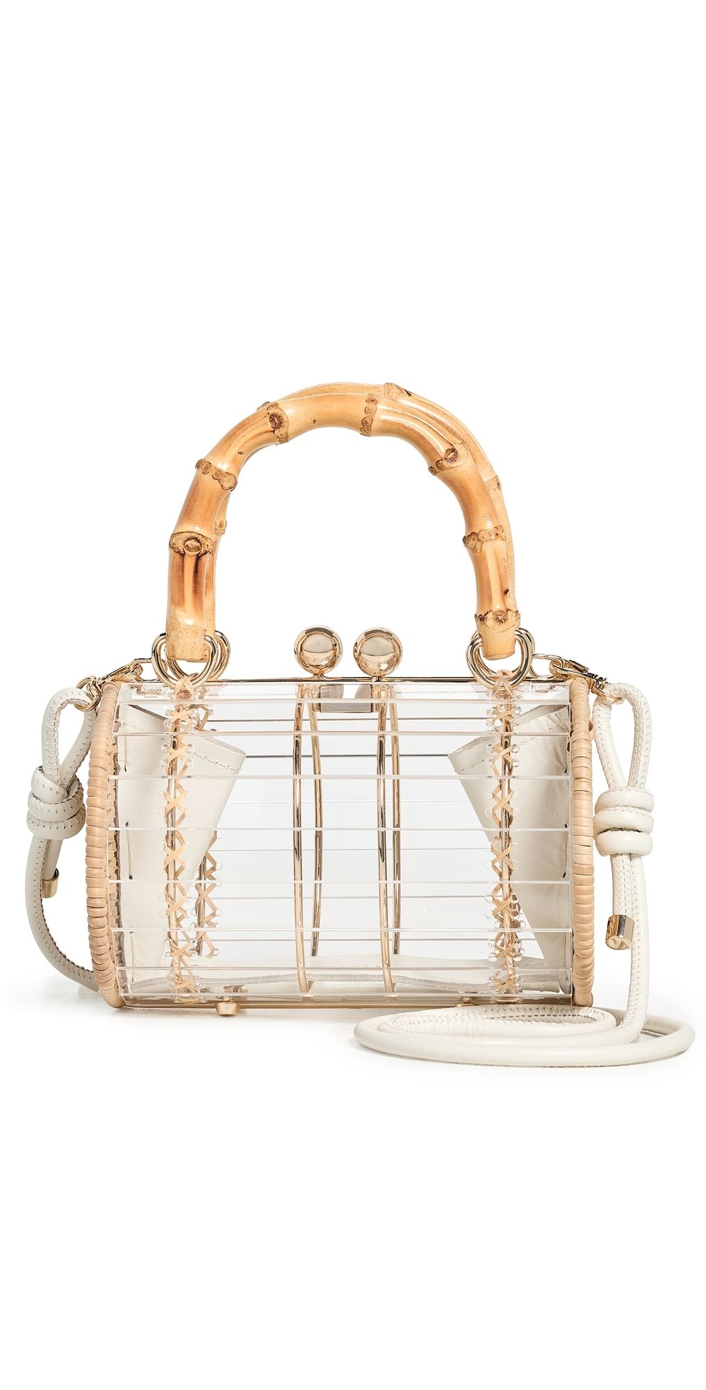 WAI WAI Rio Alix Bamboo Bag Crystal One Size