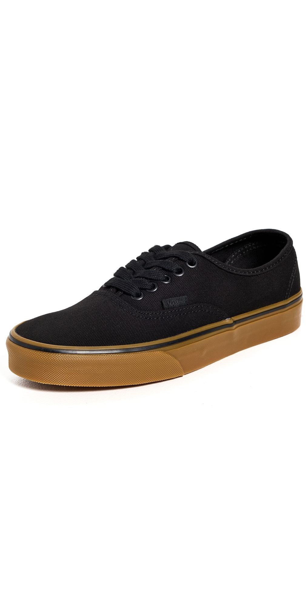 Vans Authentic Unisex Sneakers Black/Black/Gum M 5.5/ W 7