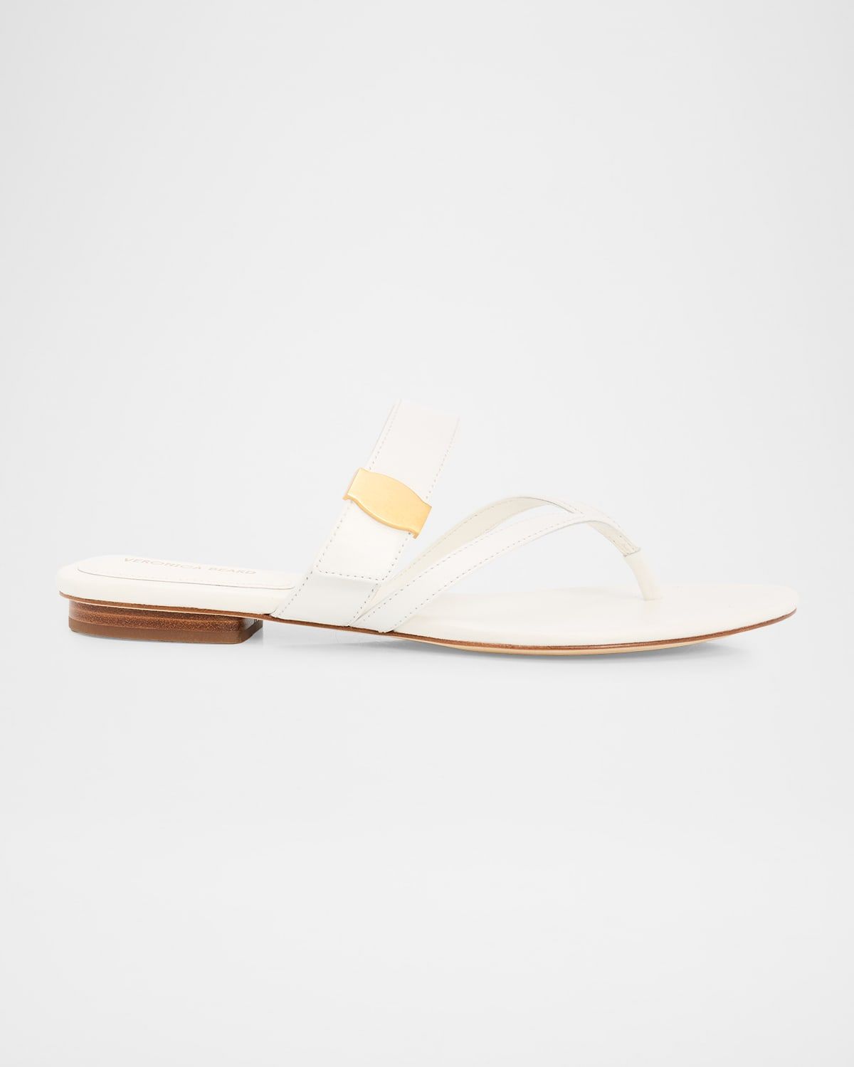 Salva Dash Leather Thong Sandals