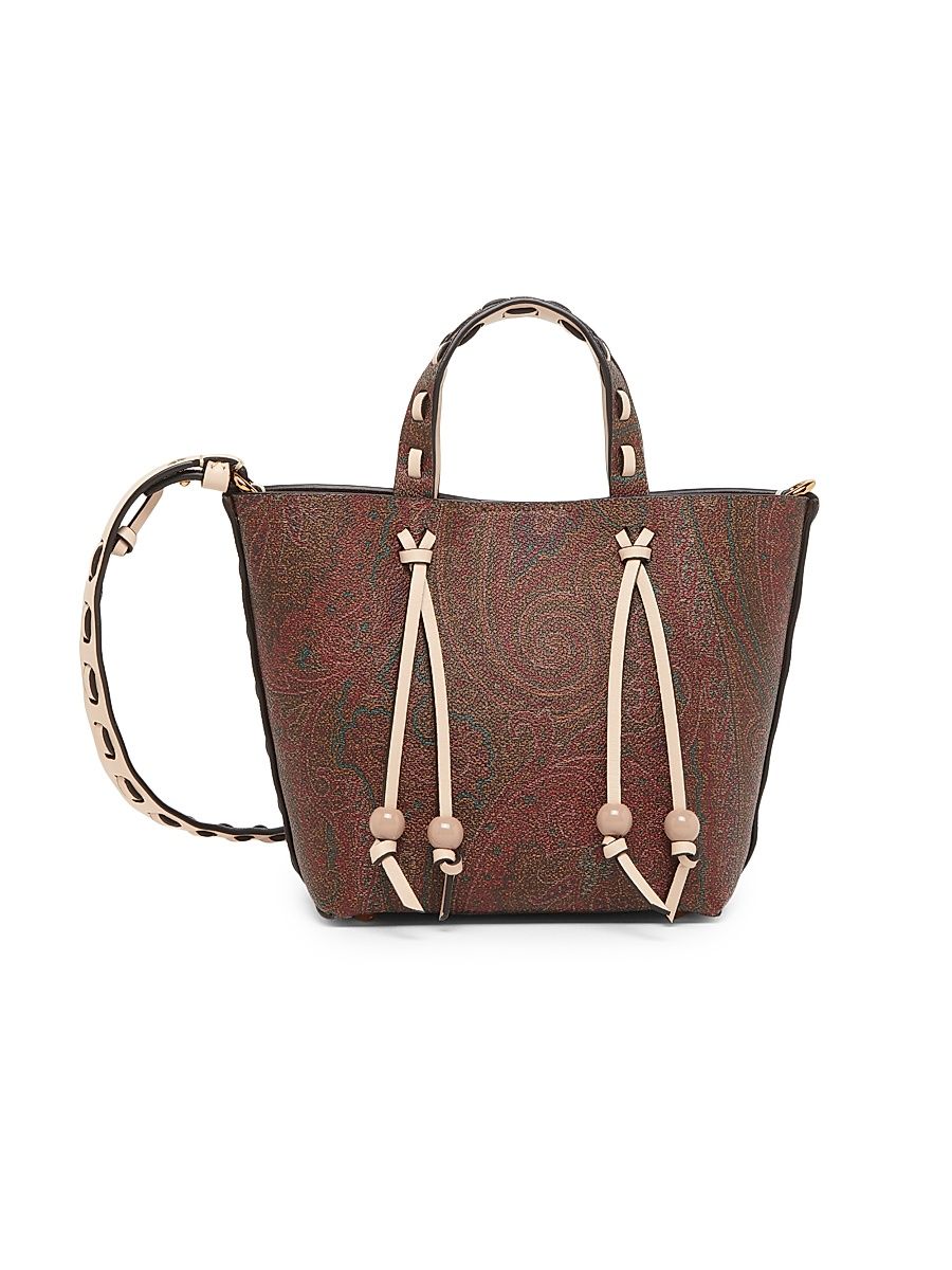 Women's Essential Specials Paisley Shopper Tote Bag - Crema