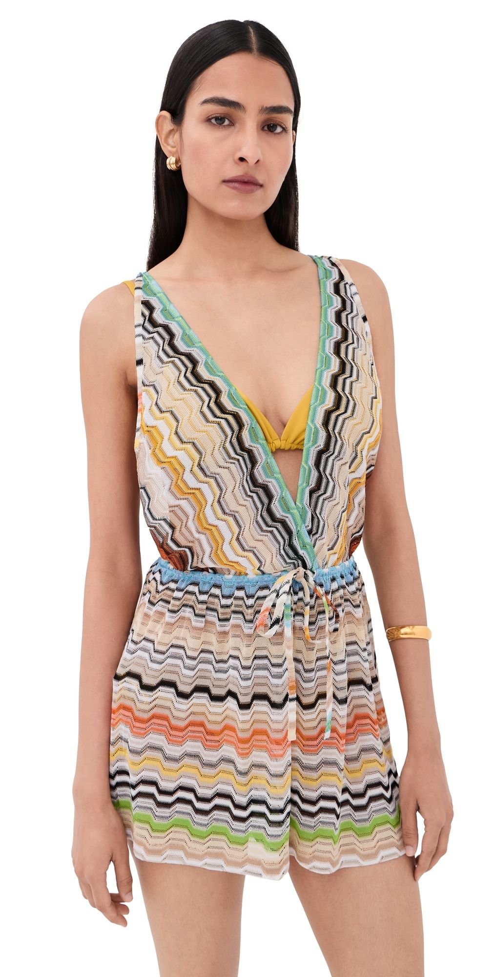 Missoni Short Cover Up Jumpsuit SMSNP-Multi 40