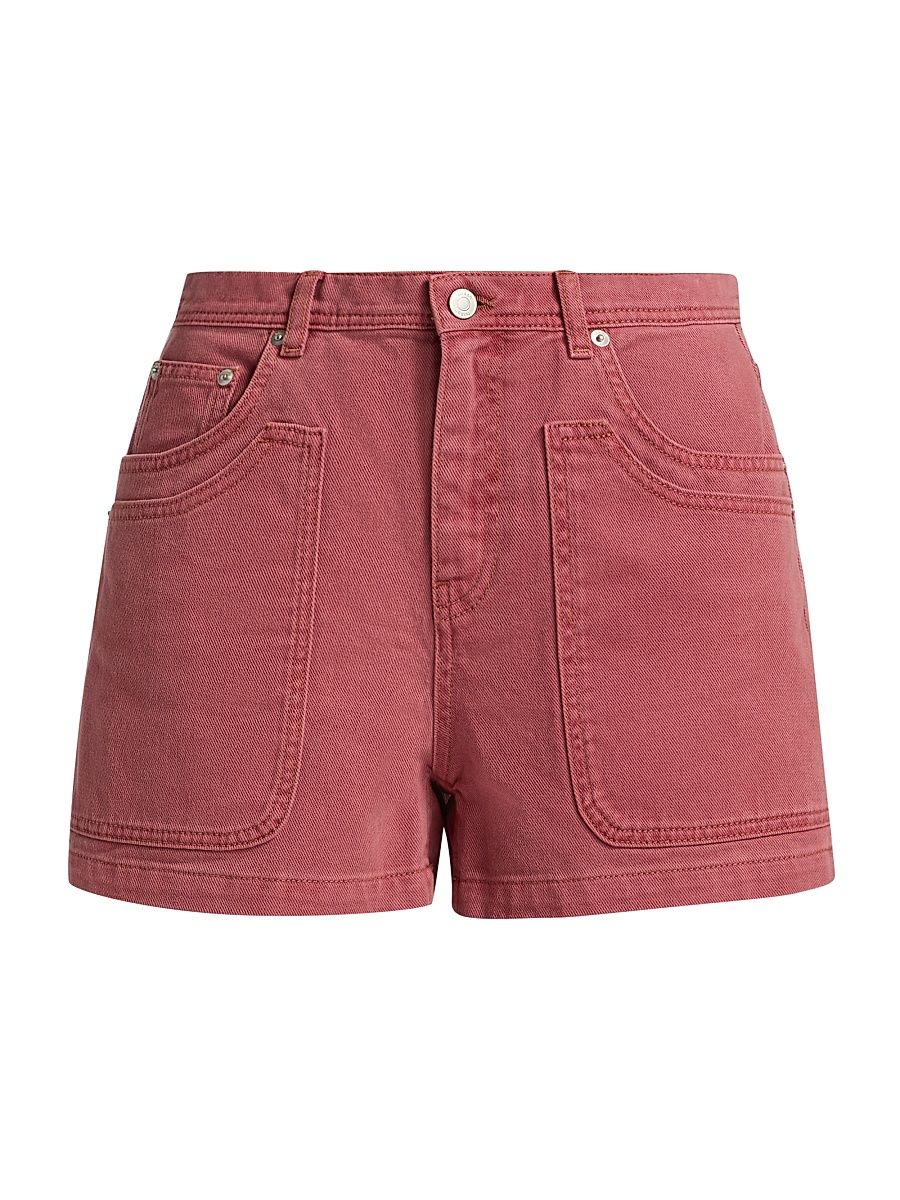 Women's Bevy Denim Shorts - Blush - Size Large
