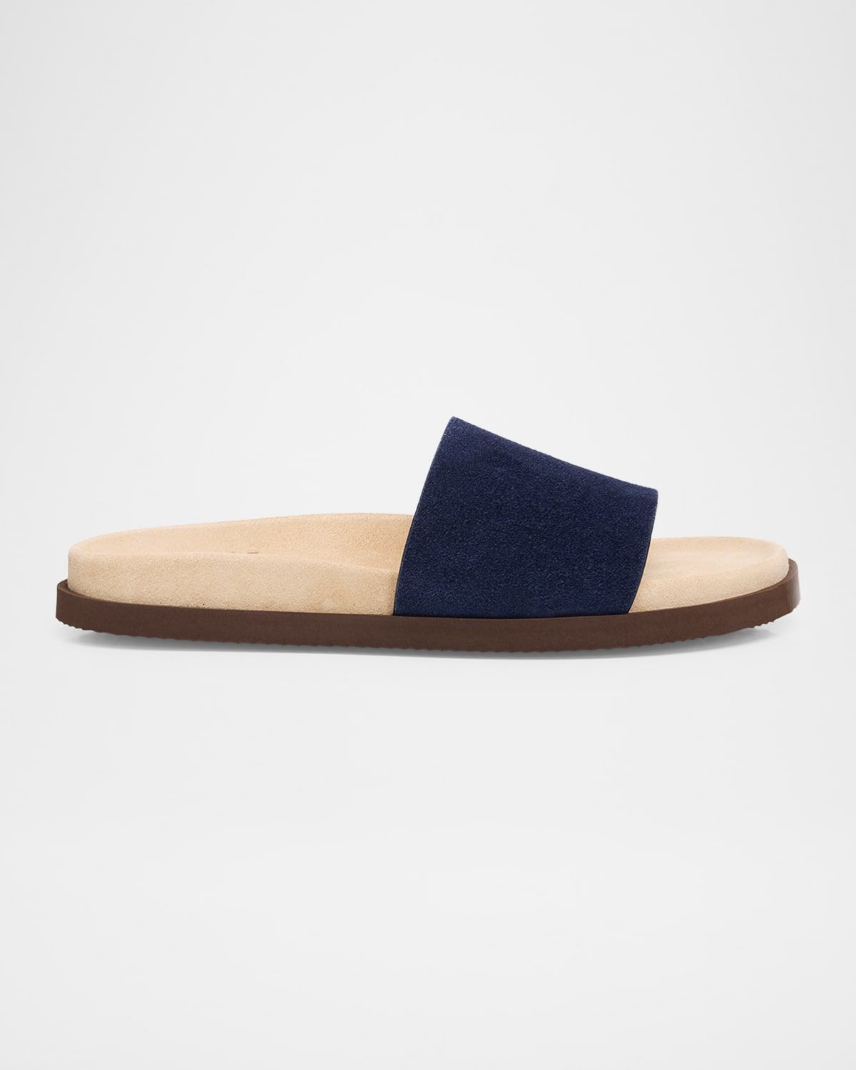 Men & apos;s Suede Slides