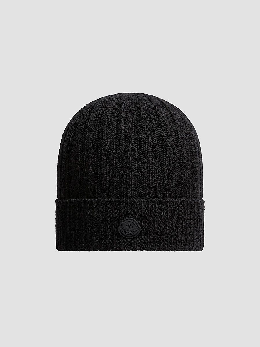 Women's Beanie in Wool - Black