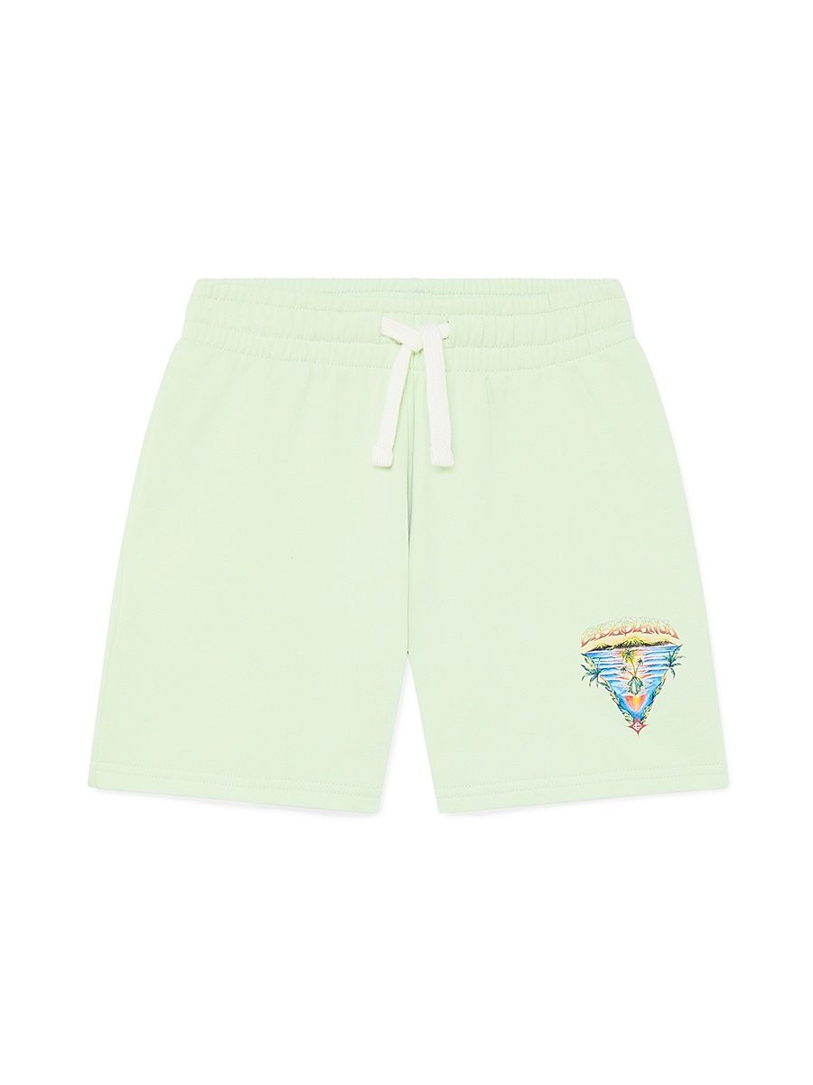 Little Boy's & Boy's Innocence Triangle Sweatshorts - Green - Size 13