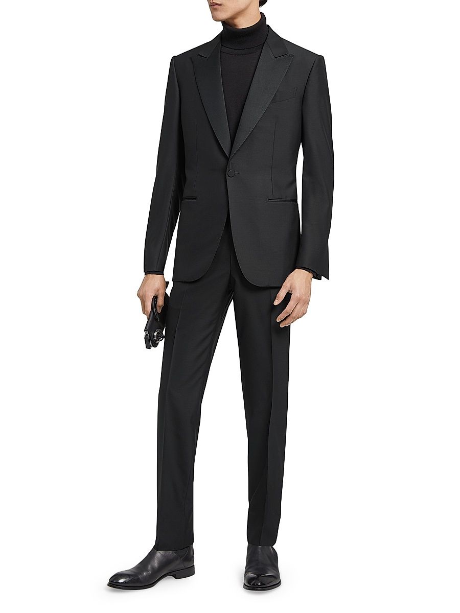 Men's Trofeo 600 Tailoring Evening Suit - Black - Size 50