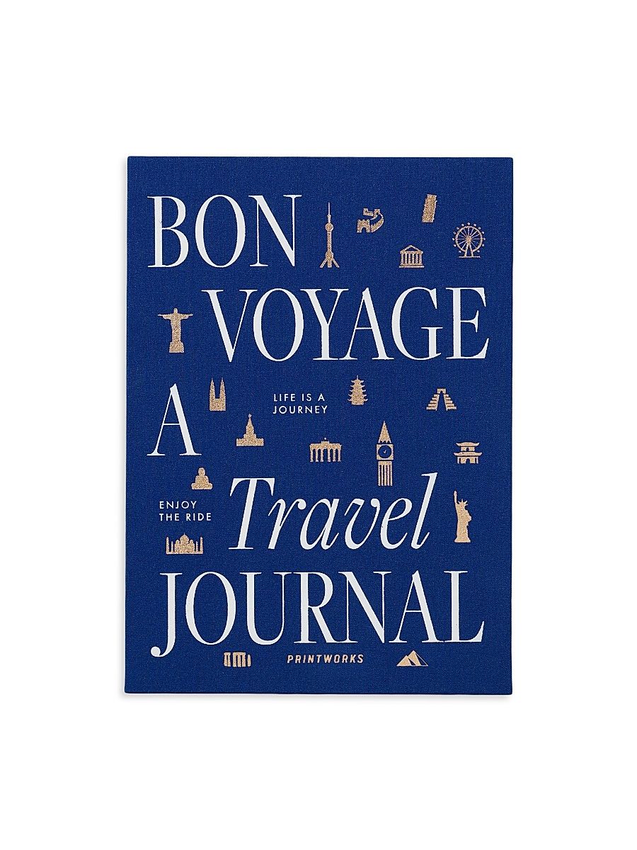 Bon Voyage - Travel Journal - Blue Beige