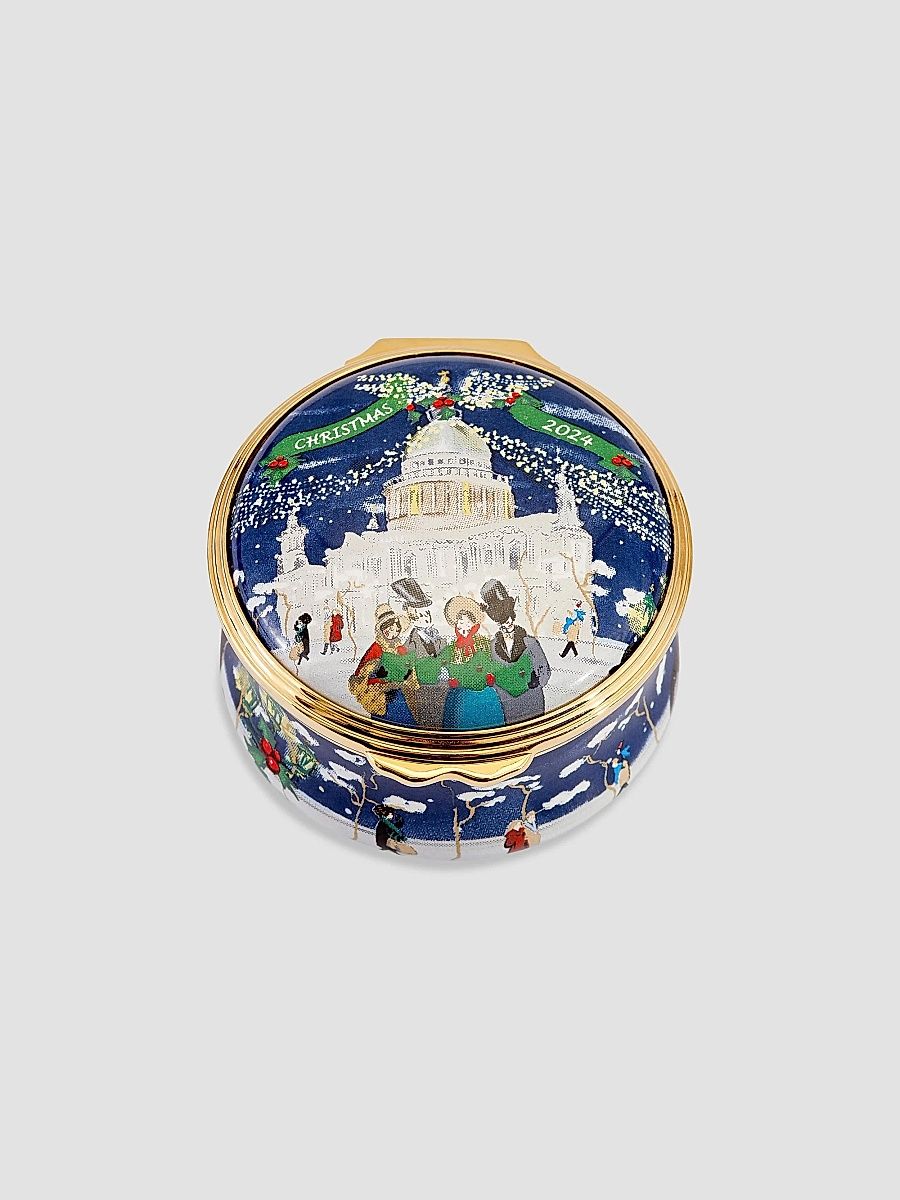 2024 Christmas Carolers at St. Paul's Enamel Box
