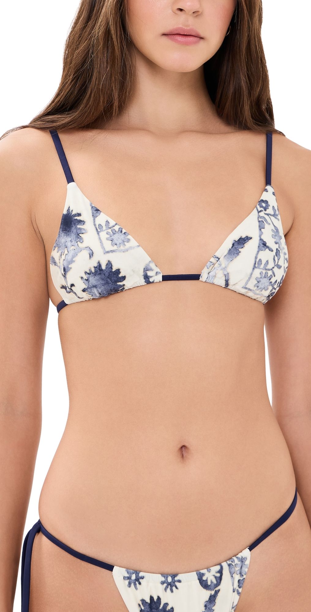 SIR. Phillipa Triangle Bikini Top Eira Midnight 0