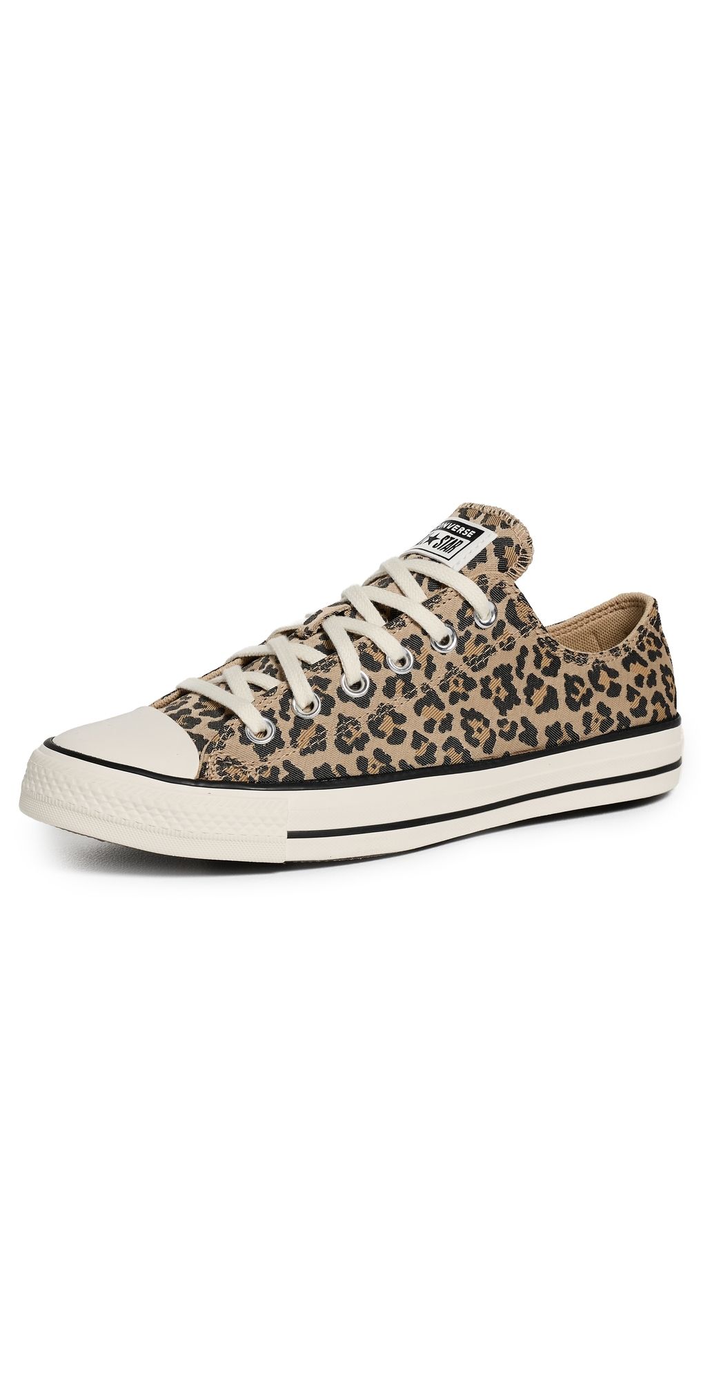 Converse Chuck Taylor All Star Leopard Jacquard Sneakers Egret/Black/Honey Stick M 8/ W 10