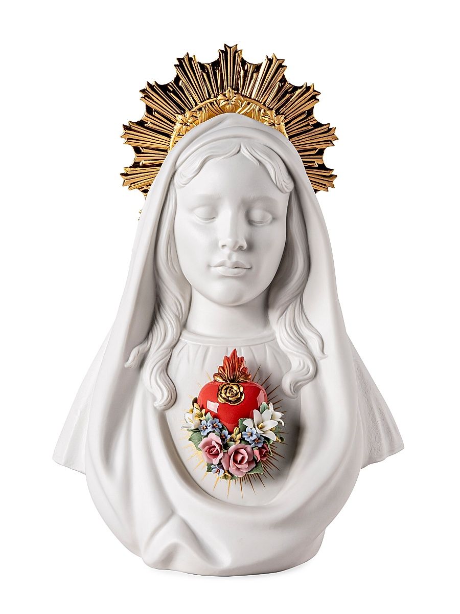 Christianity Immaculate Heart Of Mary Figurine