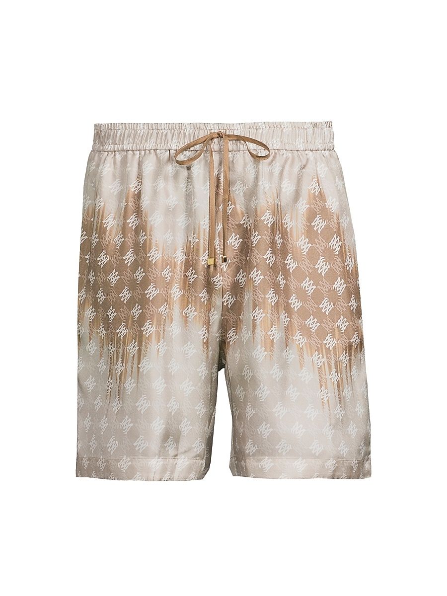 Men's MA Quad Bleached Shorts - Camel - Size Medium