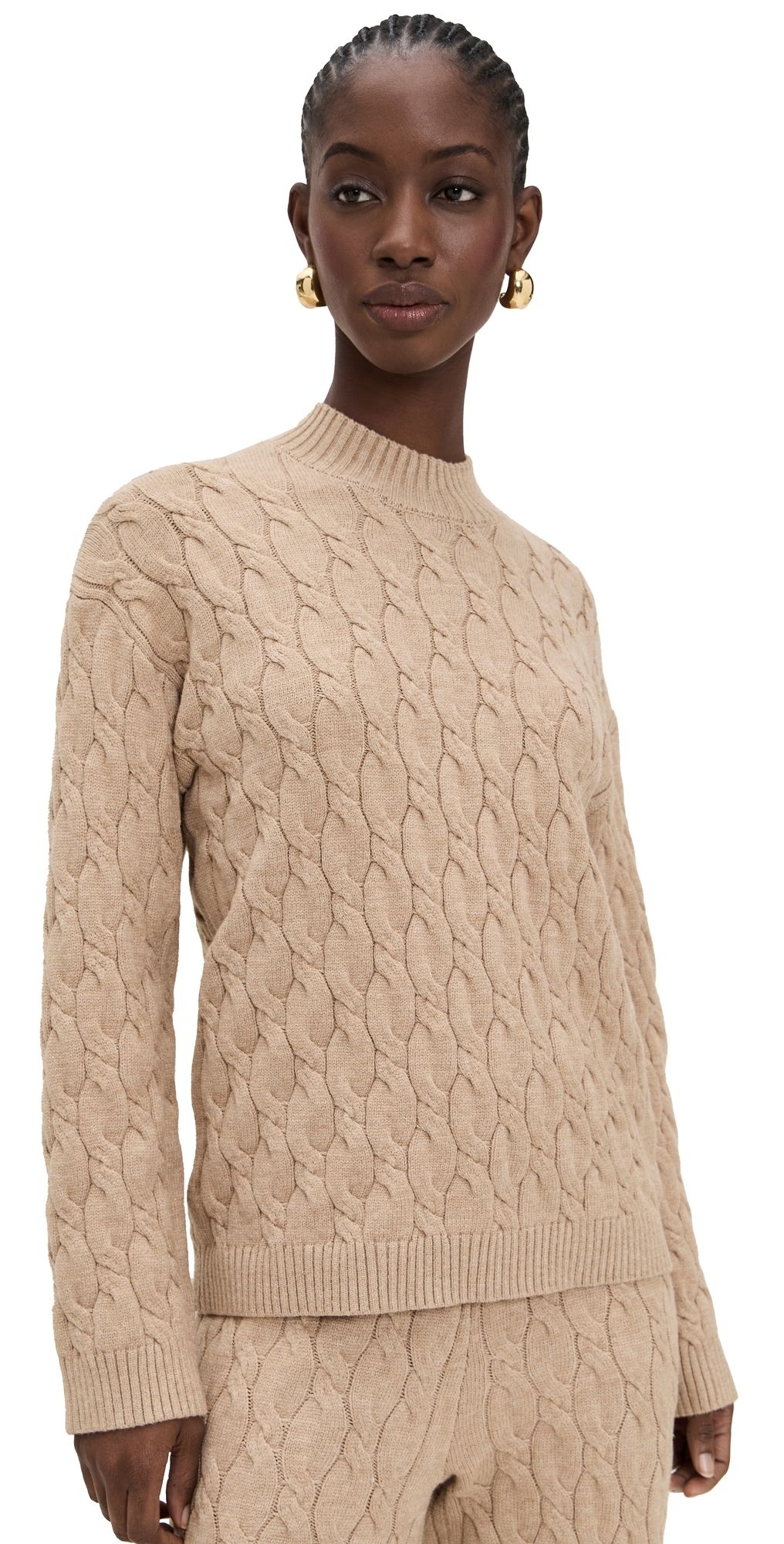 4th & Reckless Faro Sweater Camel S