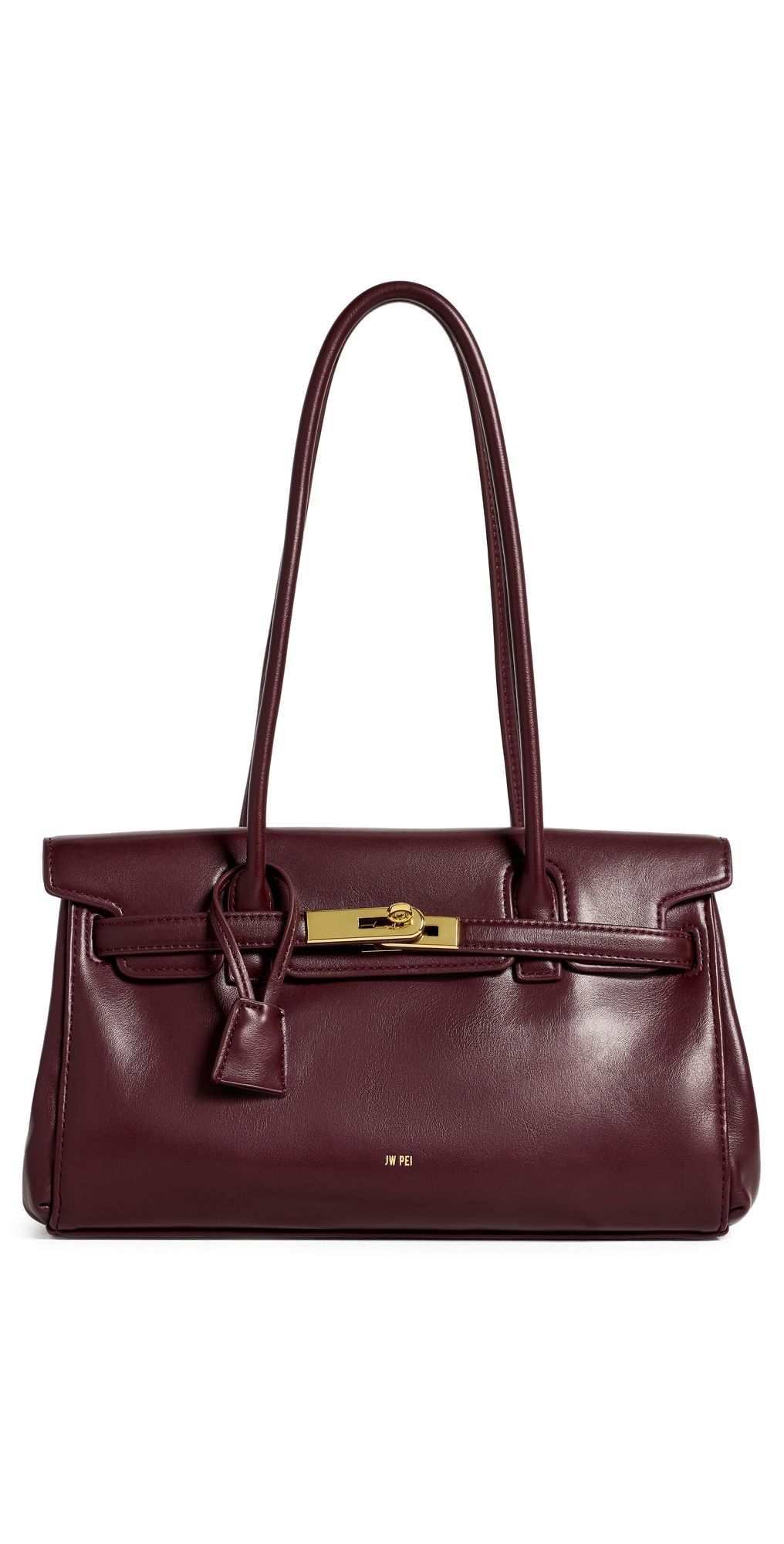 JW PEI Yara Shoulder Bag Deep Burgundy One Size