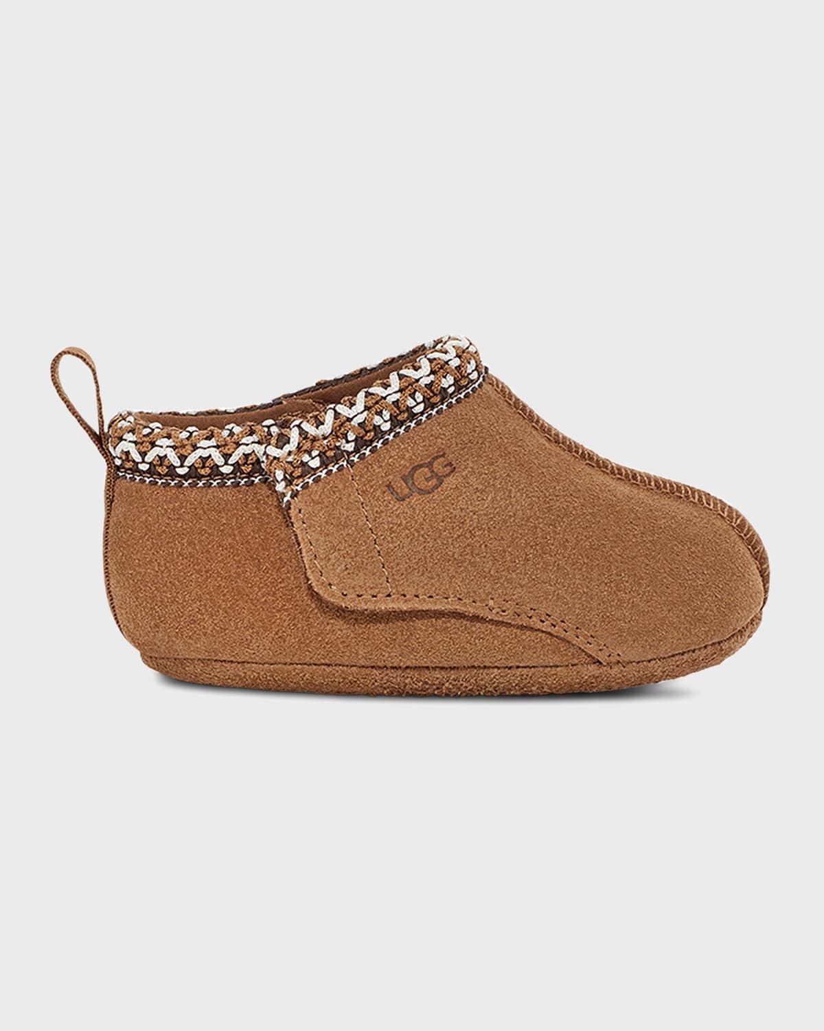 Girl & apos;s Tasman Pre-Walker Suede Booties, Baby