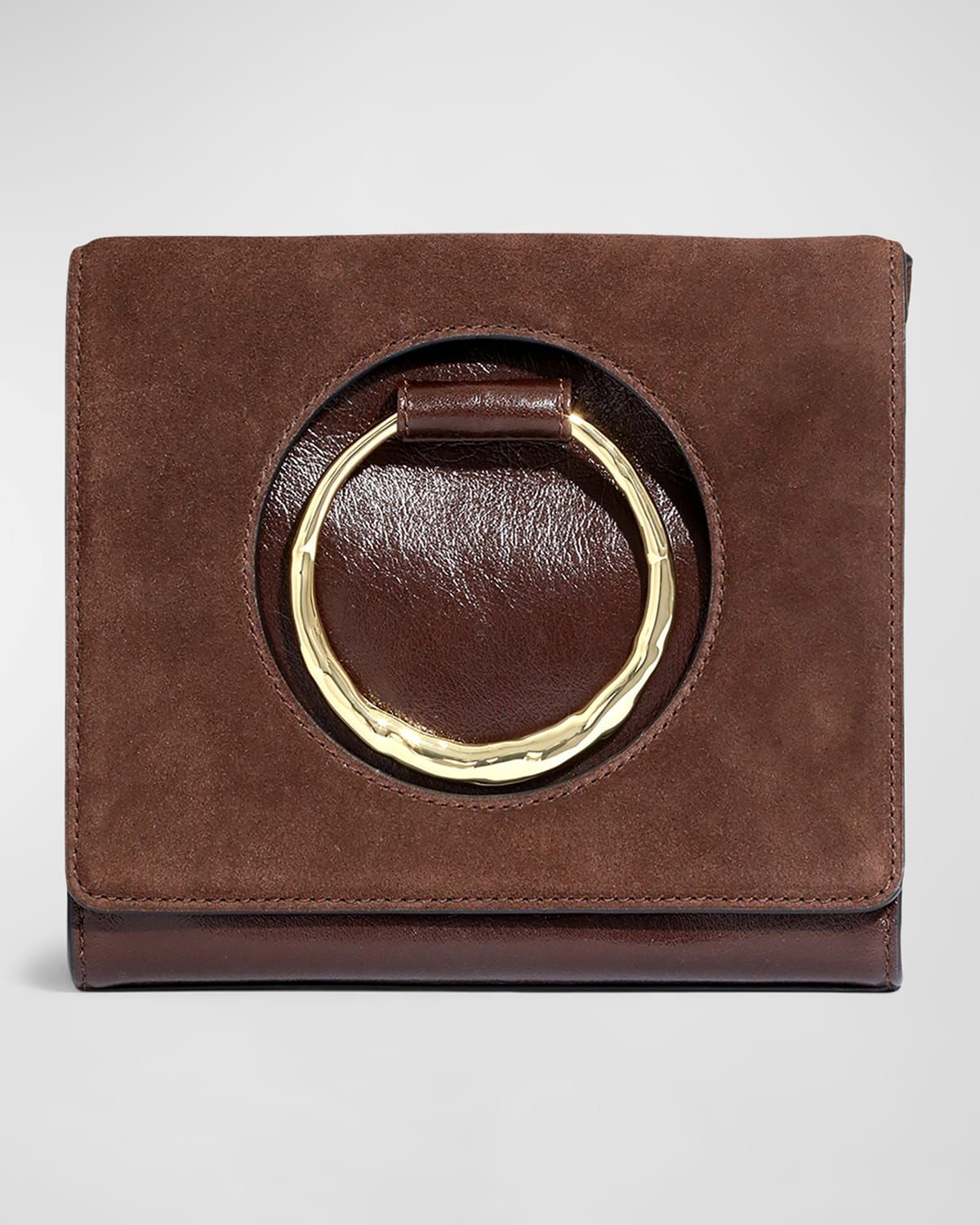 The Hunter Convertible Mix Leather Crossbody Bag