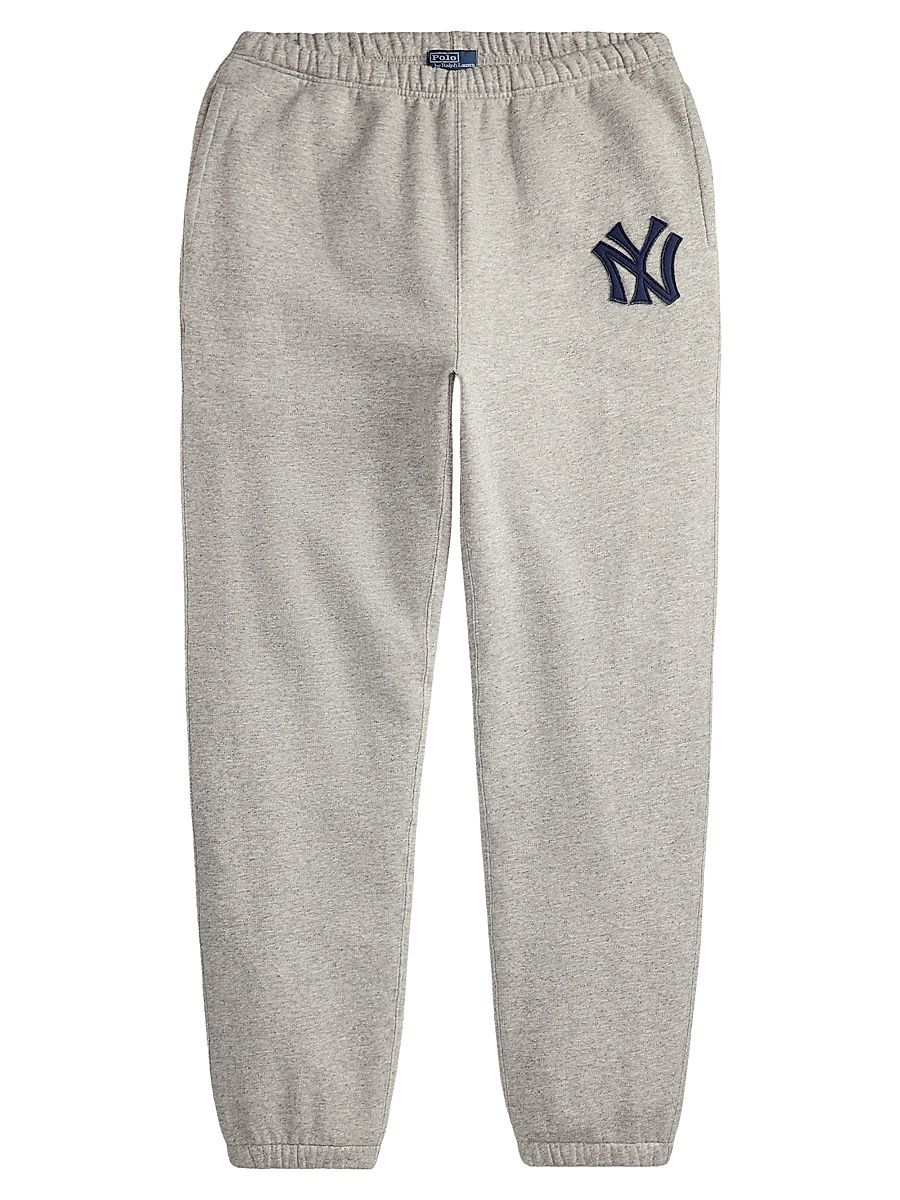 Men's Yankees Cotton-Blend Fleece Sweatpants - Loft Heather - Size XXL