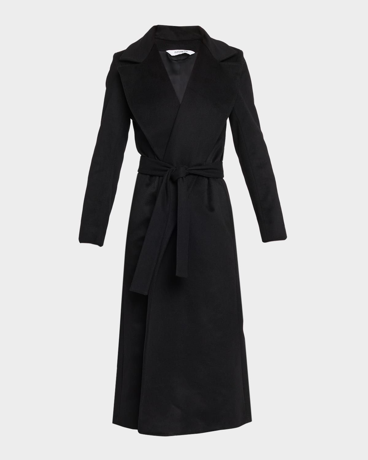 Elle Cashmere Wrap Coat